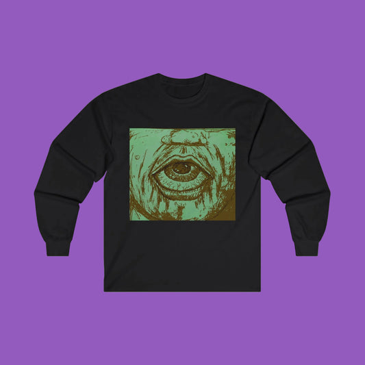 Abstract Altered Eye Long Sleeve Tee