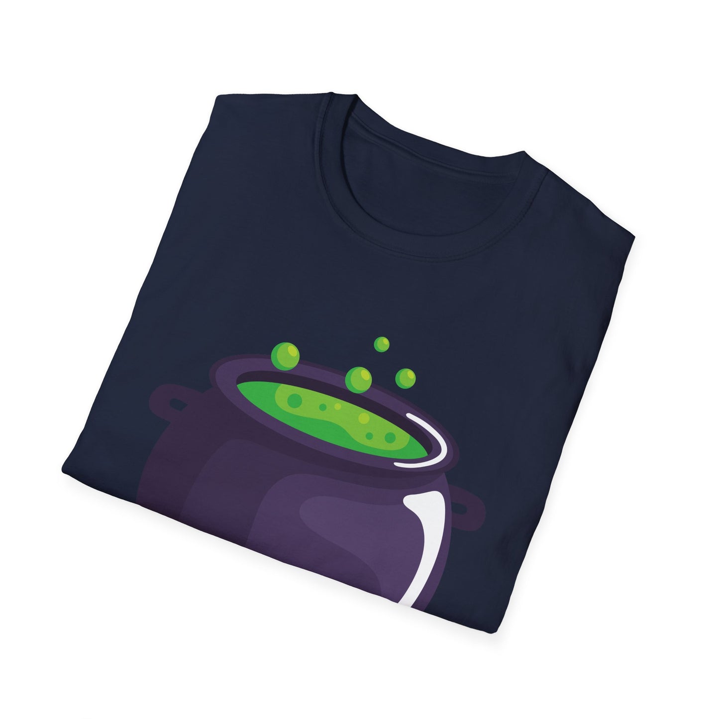 Halloween Potion Cauldron T-Shirt, Unisex Tee, Spooky Shirt, Witchy Apparel, Festival Wear, Halloween Costume