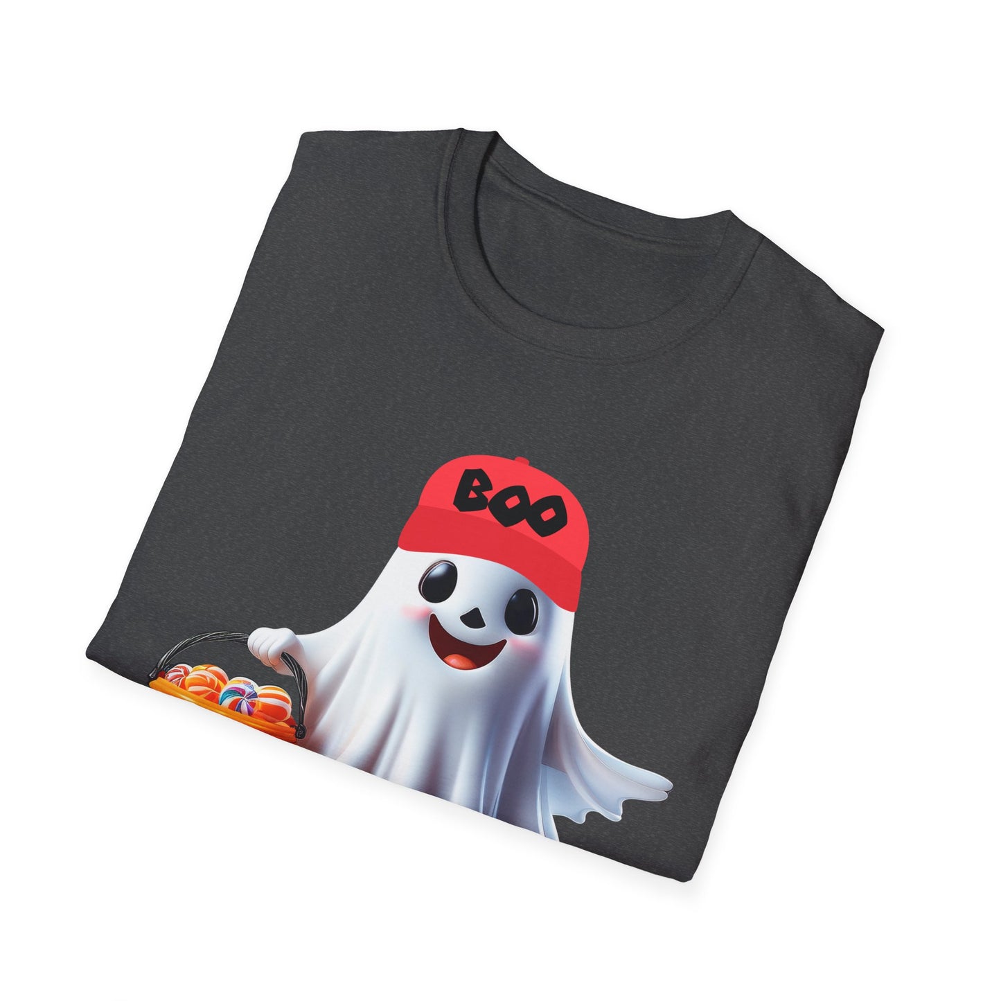 Fun Halloween Ghost T-Shirt, Boo Ghost Tee, Unisex Halloween Shirt, Cute Ghost Costume Top, Spooky Season Apparel