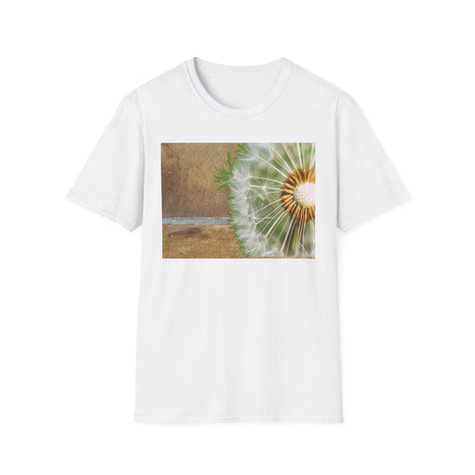 Boho Floral T-Shirt, Softstyle Unisex Tee, Casual Wear, Nature Lover Gift, Summer Outfit, Art Inspired Clothing