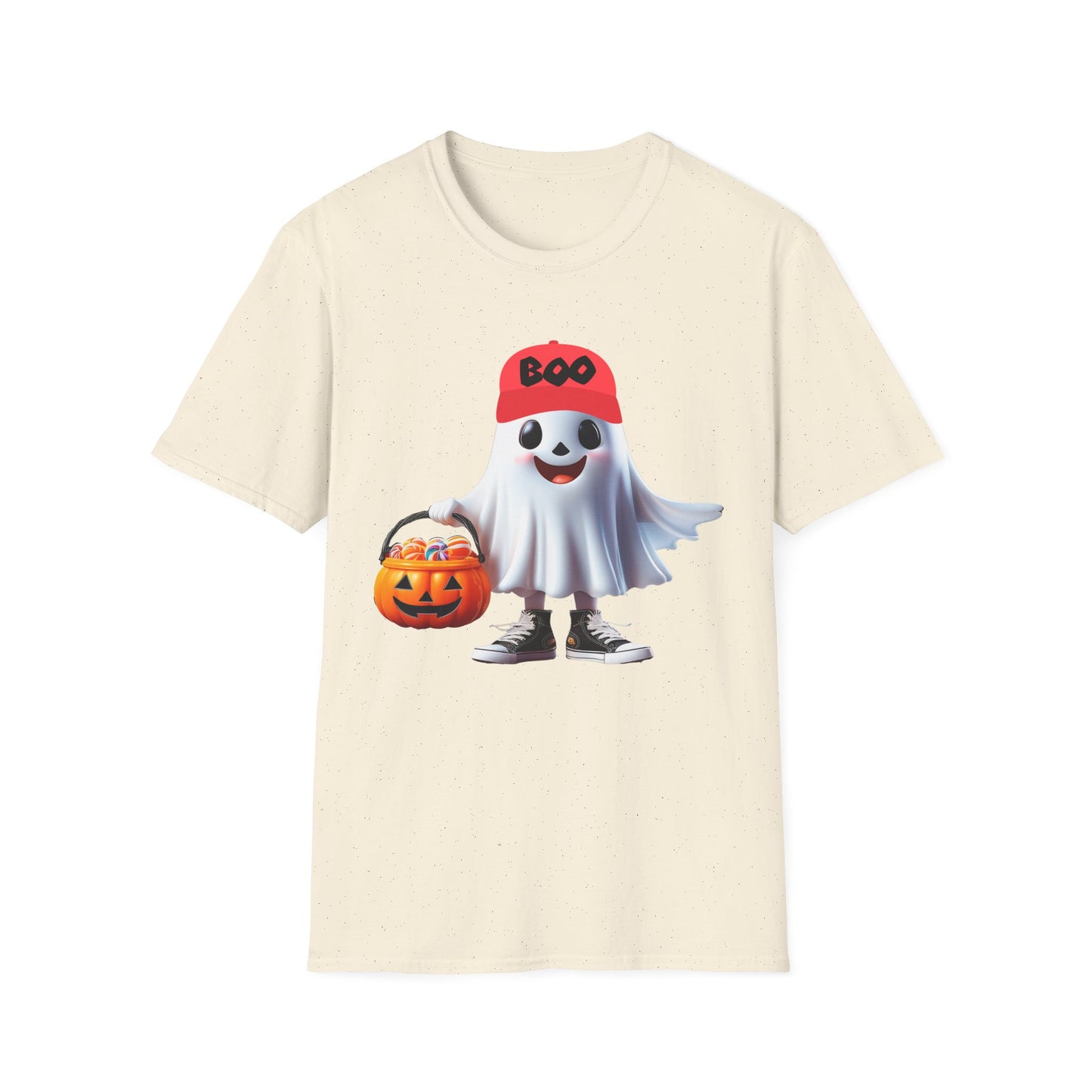 Fun Halloween Ghost T-Shirt, Boo Ghost Tee, Unisex Halloween Shirt, Cute Ghost Costume Top, Spooky Season Apparel