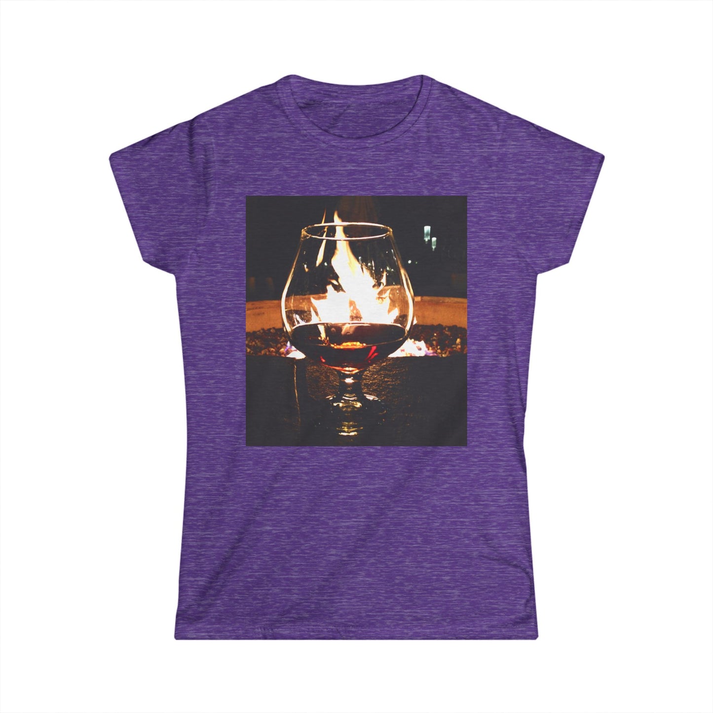 Elegant Wine-Themed Women's Softstyle Tee, Perfect for Wine Lovers, cognac enthusiasts. Casual Outings, Gifts for Her, Cozy Gatherings, and Wine Events