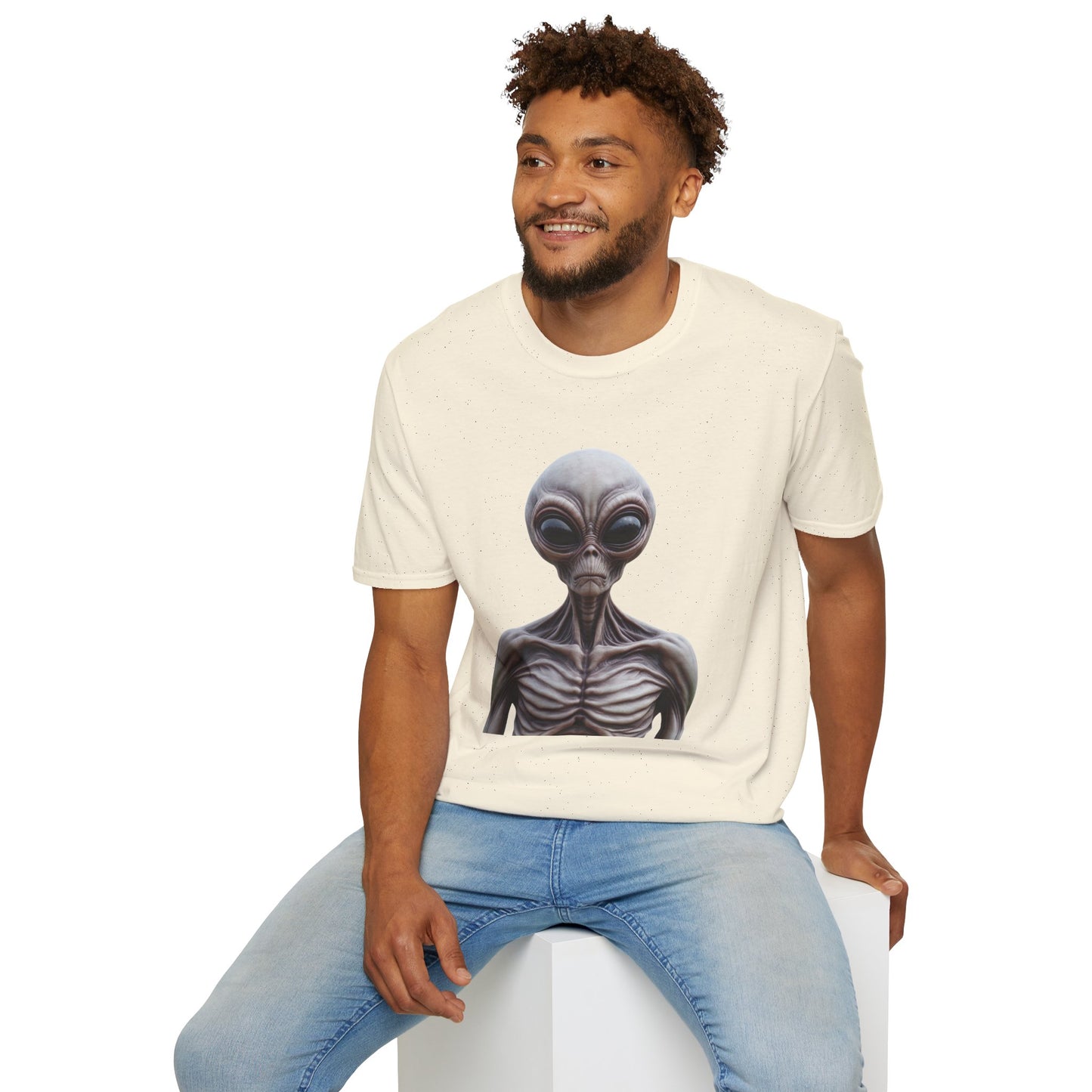 Alien Graphic Unisex T-Shirt | Casual Wear, Gift for Sci-Fi Fans, Birthday Surprise, Unique Statement T-Shirt