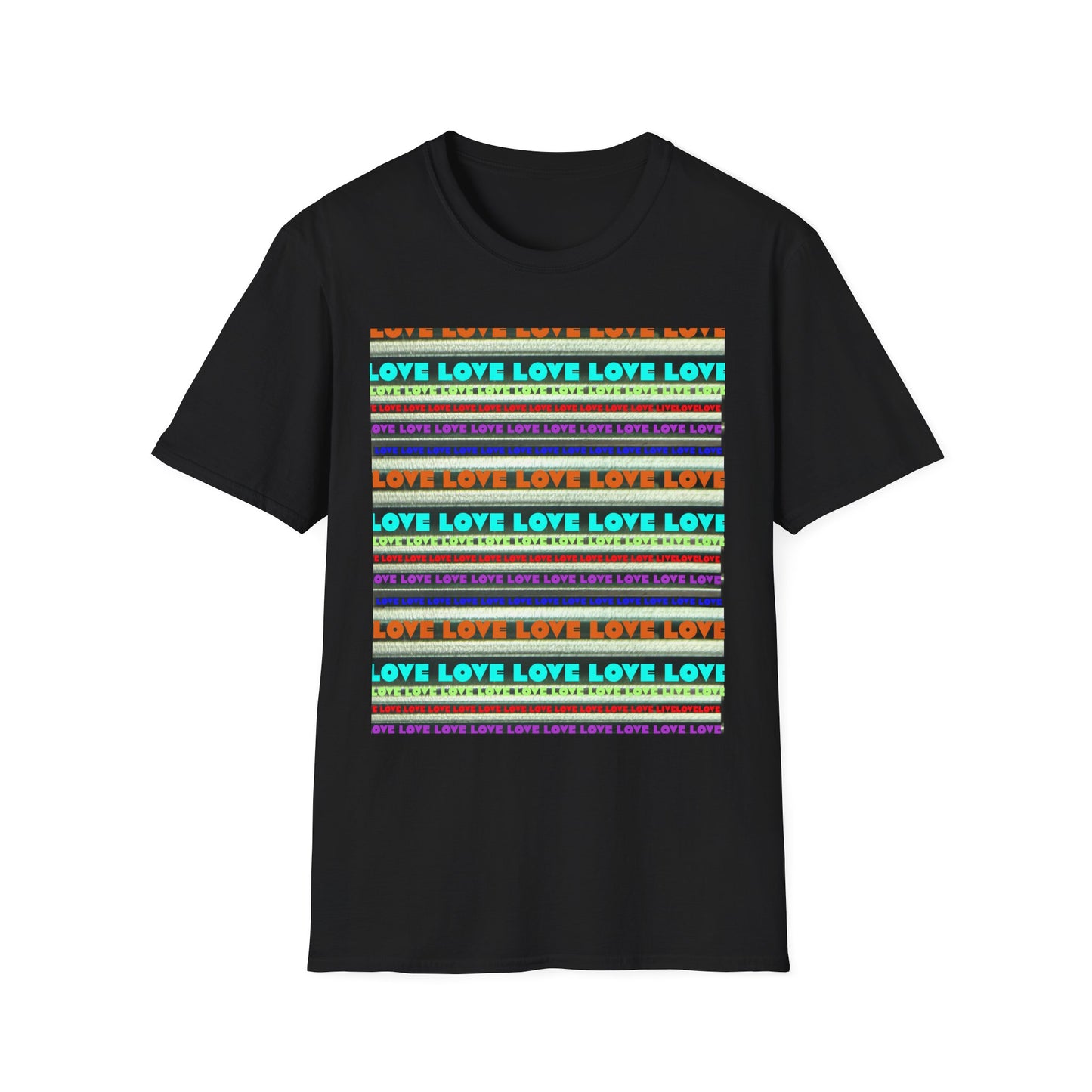 Love-Themed Unisex T-Shirt | Softstyle | Perfect for Pride, Birthdays, Anniversaries, Casual Wear, Gifts