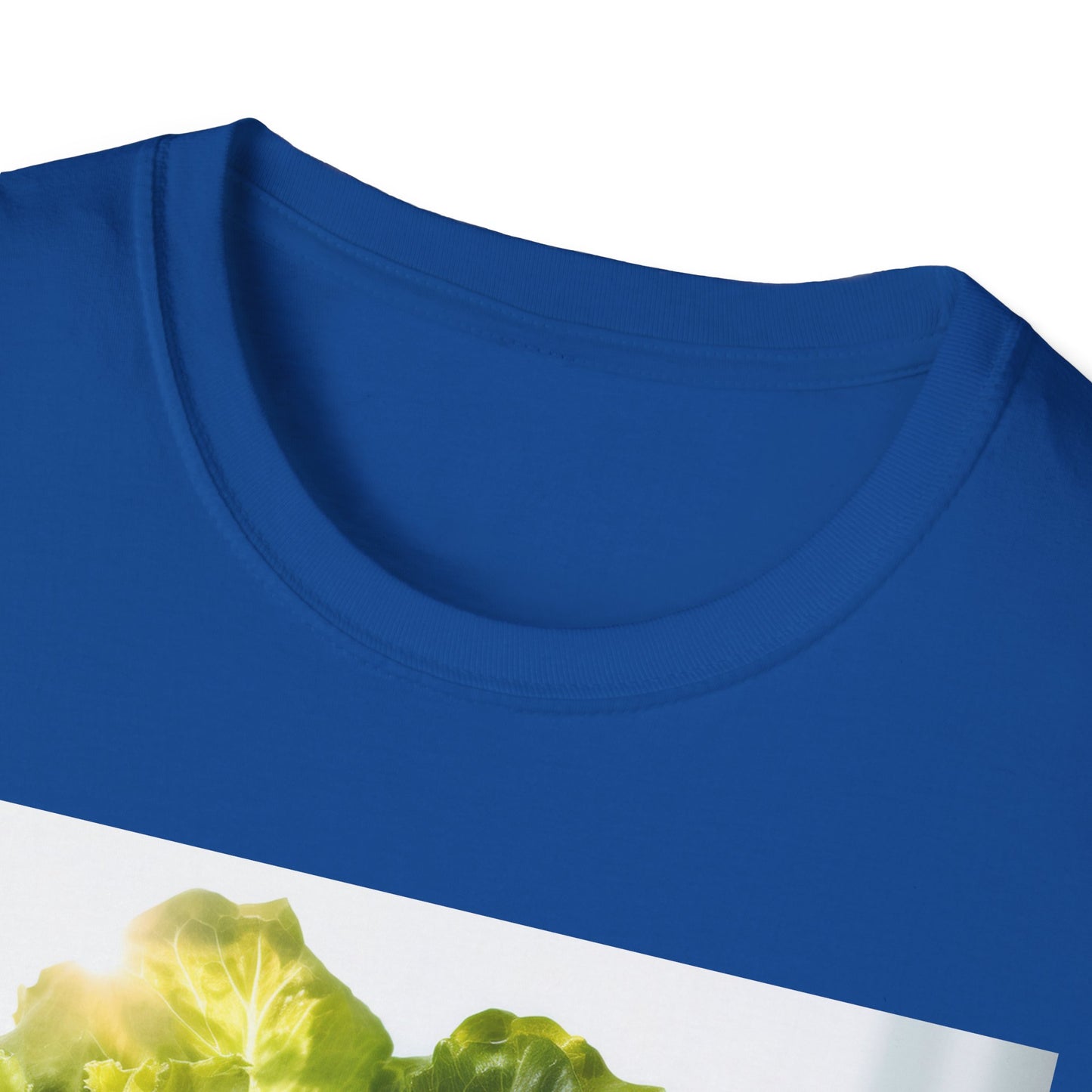 Cute T-Shirt with Sad Salad Face Design