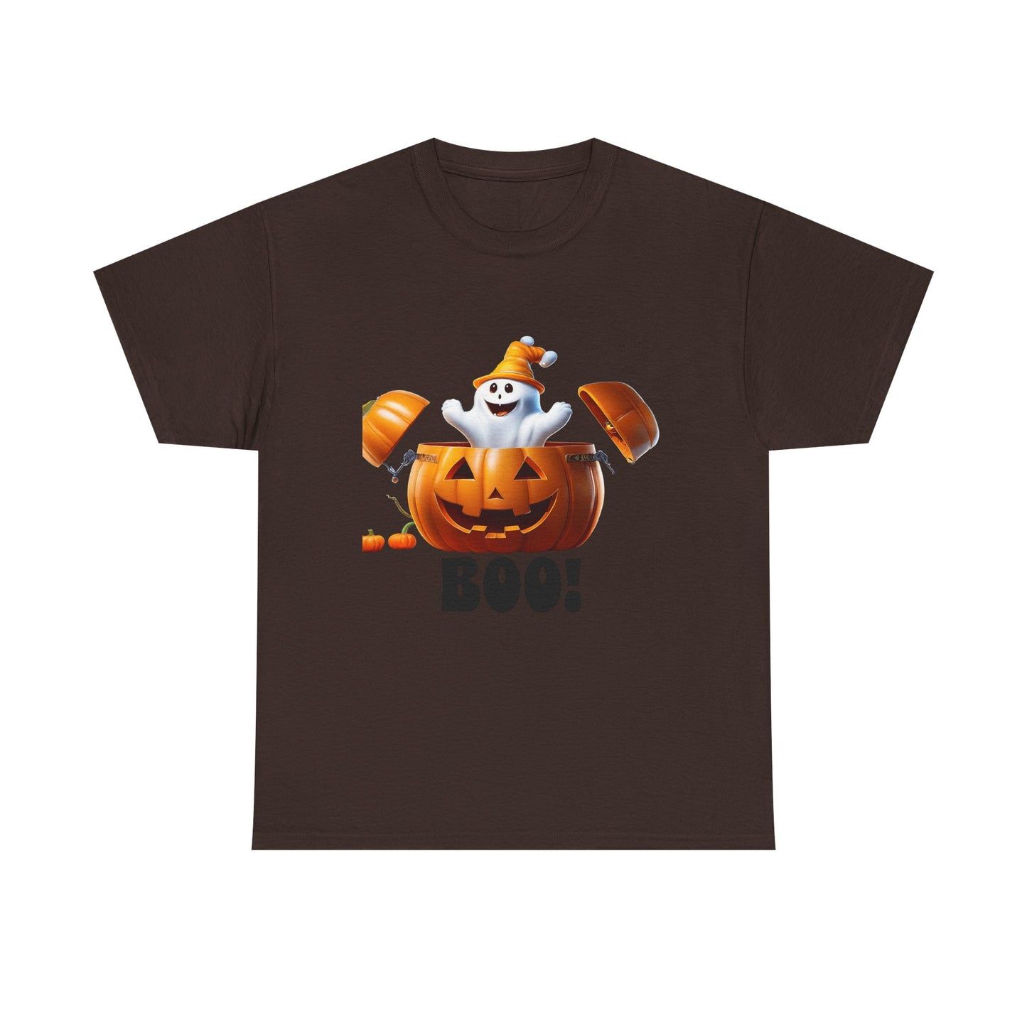 Halloween Jack-in-the-Box, unisex cotton tee