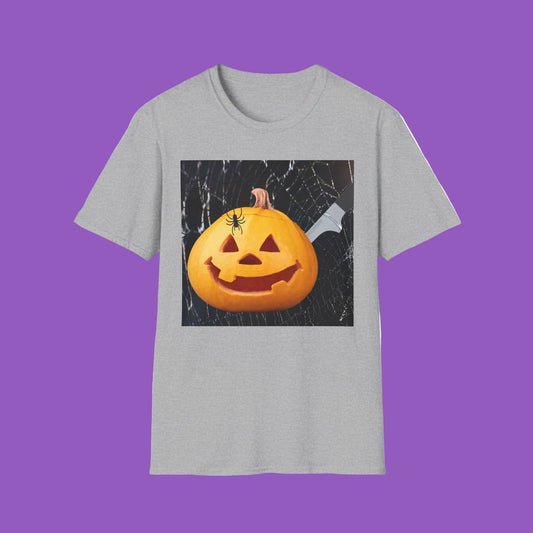 Halloween Carve Pumpkin T-Shirt, Unisex Tee, Spooky Shirt