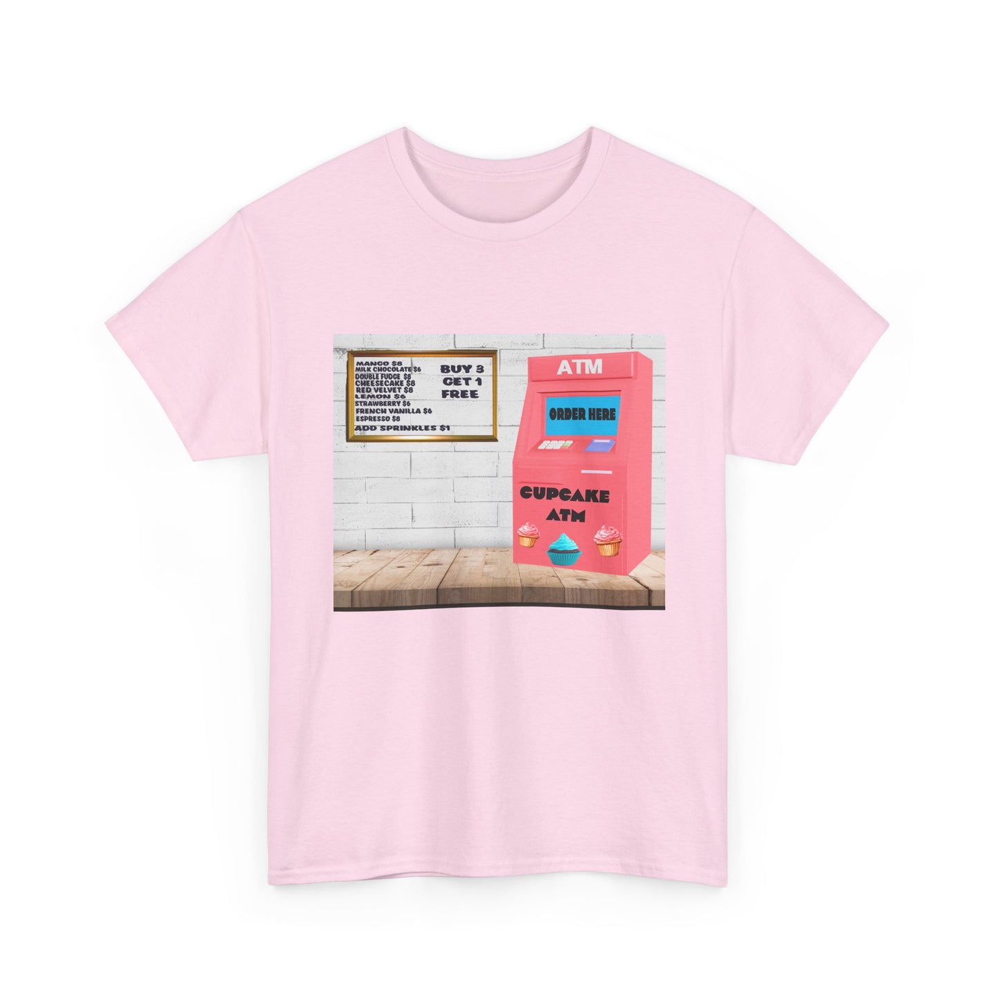 Cupcake ATM Tee Shirt
Unisex Cotton