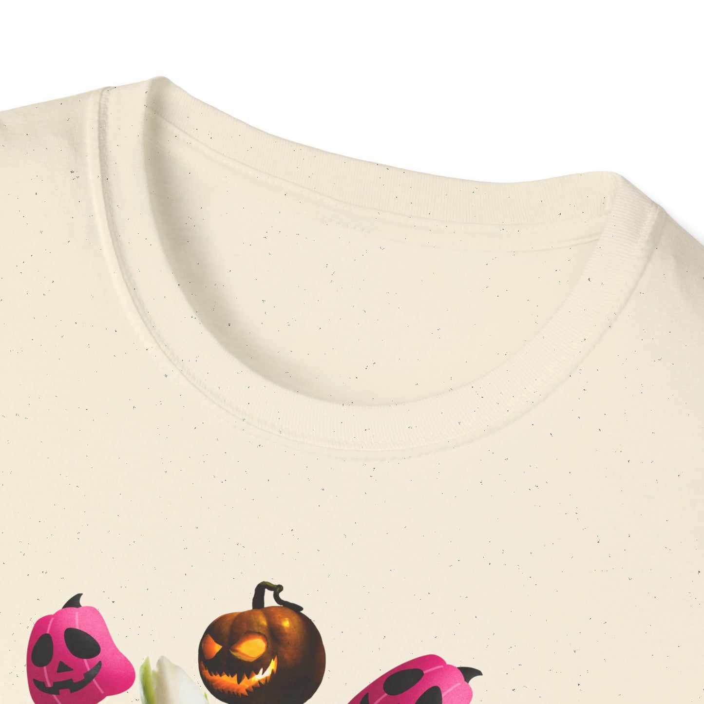 Halloween Pumpkin Bouquet T-Shirt, Cute Fall Tee, Unisex Graphic Shirt, Ideal for Halloween Parties, Seasonal Gift Idea