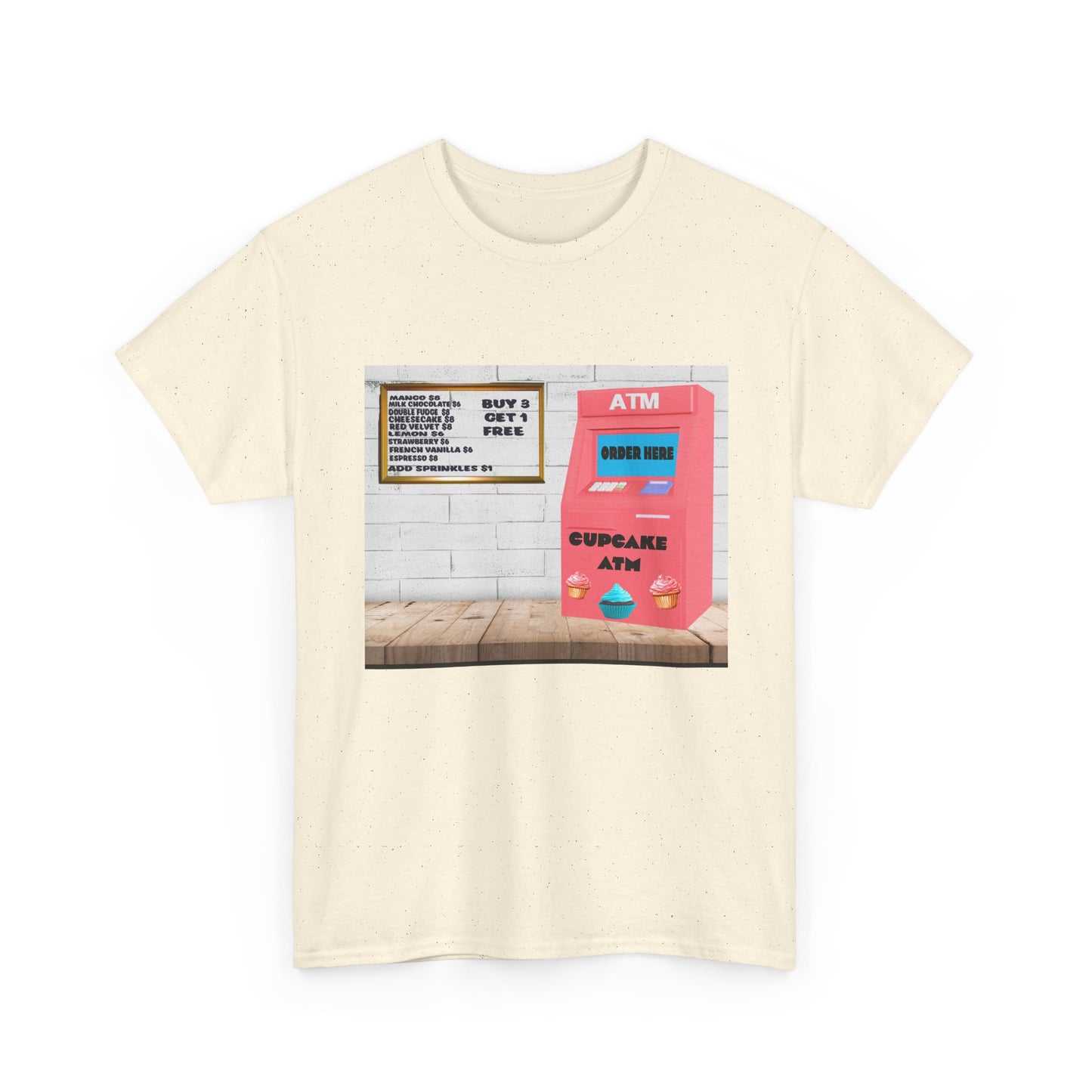 Cupcake ATM Tee Shirt
Unisex Cotton