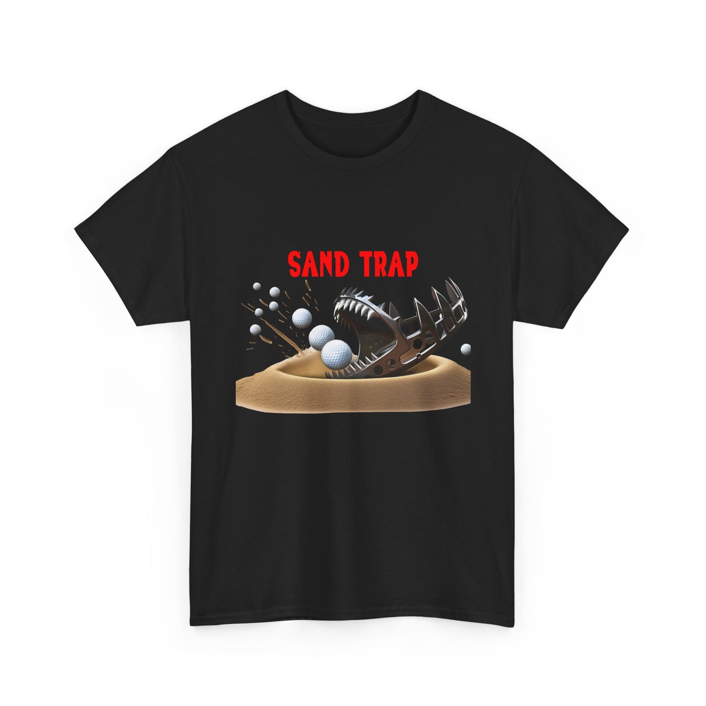 Funny Golf Sand Trap Unisex Tee, Par Tee Shirt, Gift for Golfers, Casual Wear, Sports T-Shirt, Golfing Humor
