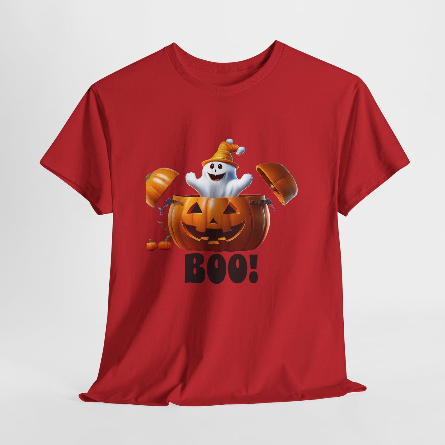 Halloween Jack-in-the-Box, unisex cotton tee