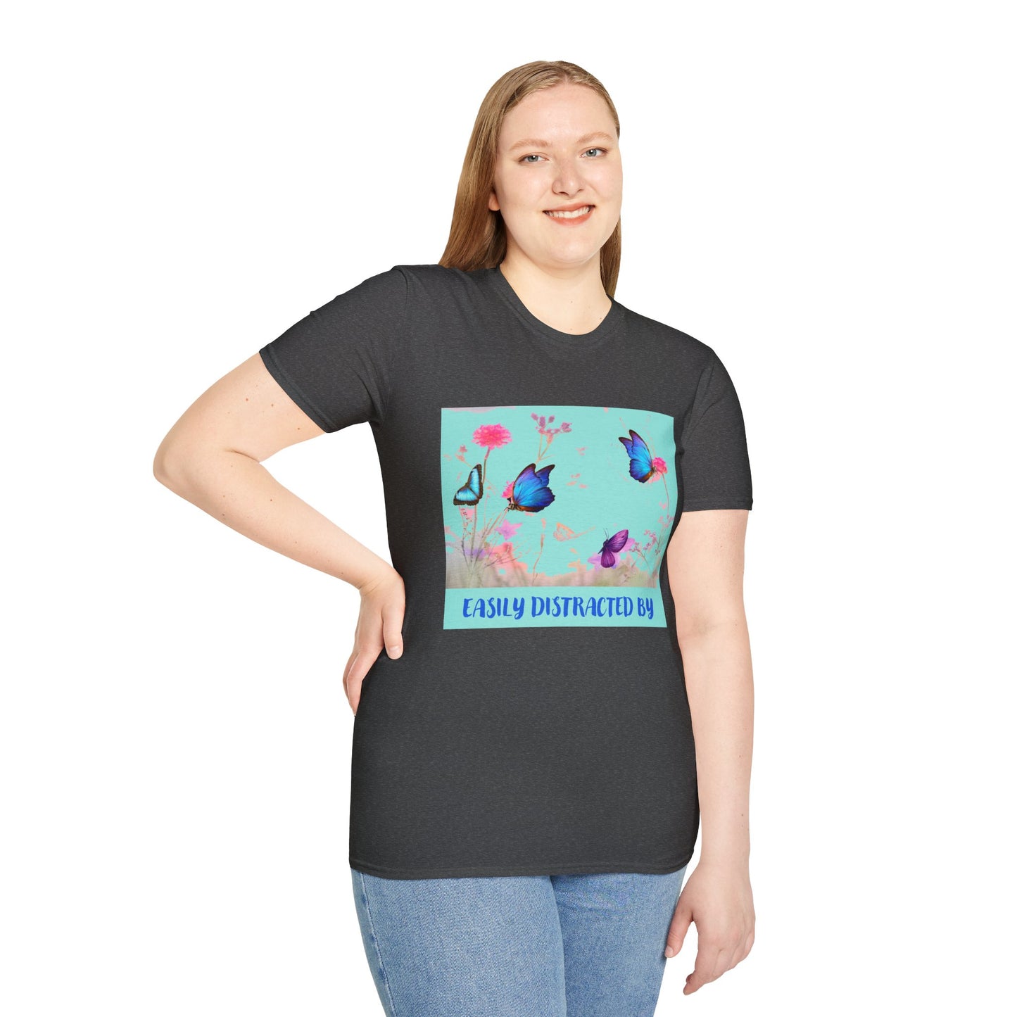 Easily distracted by Butterfly T-Shirt