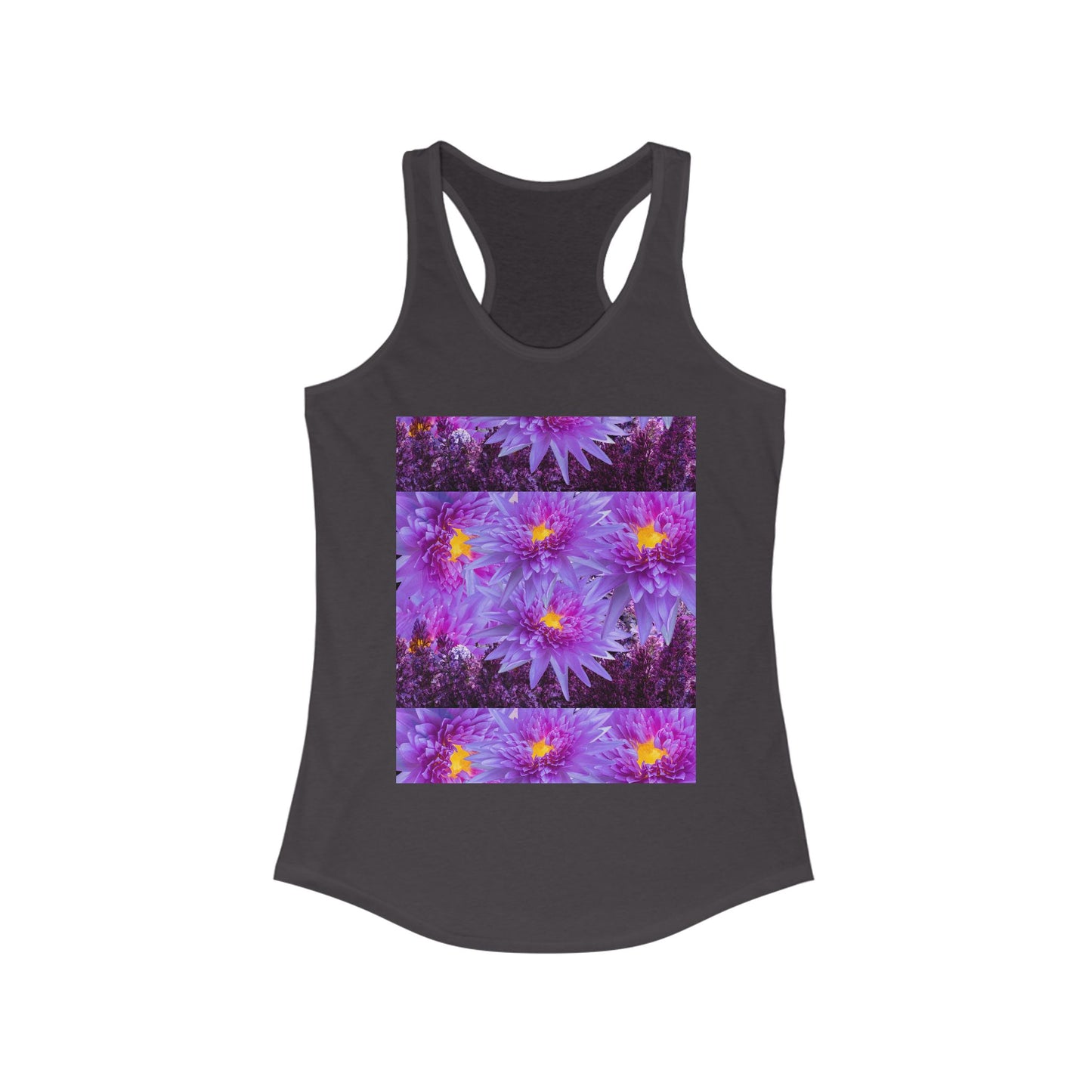 Tank Top with Lilac Design for Women