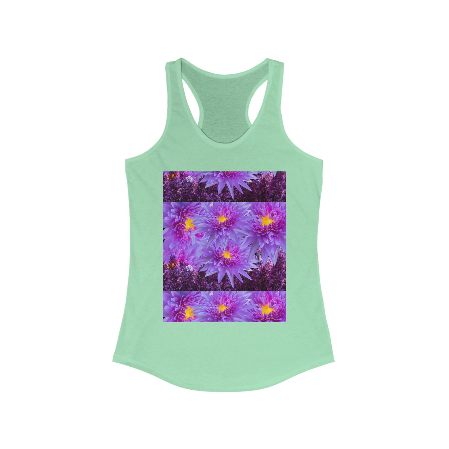 Tank Top with Lilac Design for Women