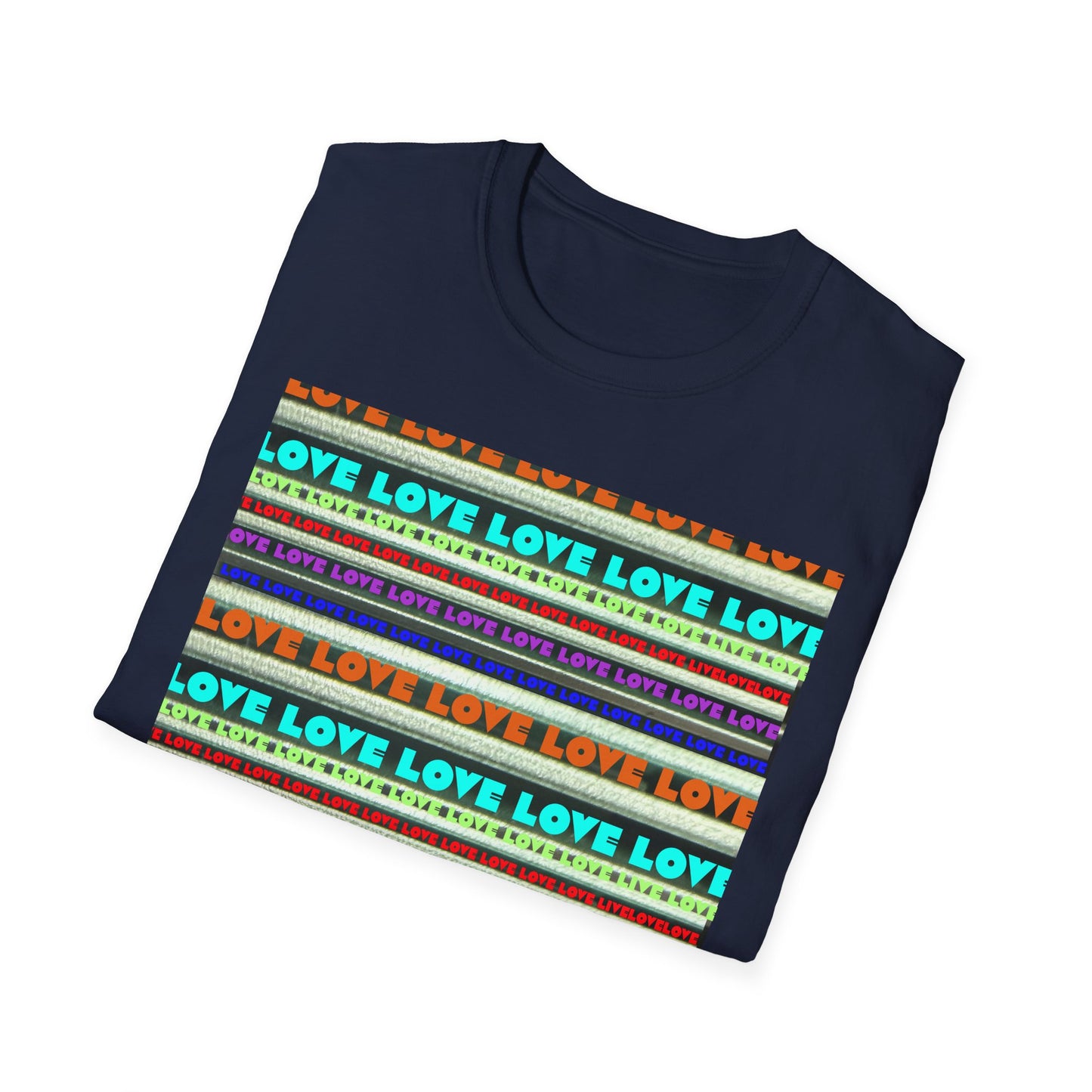 Love-Themed Unisex T-Shirt | Softstyle | Perfect for Pride, Birthdays, Anniversaries, Casual Wear, Gifts