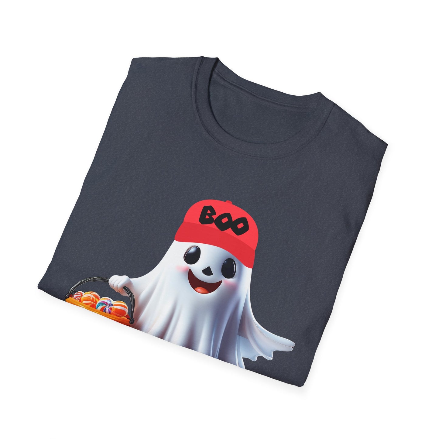 Fun Halloween Ghost T-Shirt, Boo Ghost Tee, Unisex Halloween Shirt, Cute Ghost Costume Top, Spooky Season Apparel