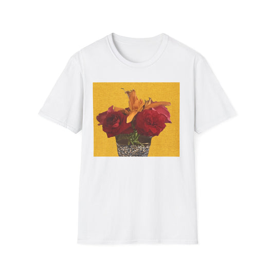 Vibrant Floral T-Shirt for Nature Lovers, Unisex Tee, Gift for Her, Vintage Floral Design, Casual Everyday Wear, Summer Top