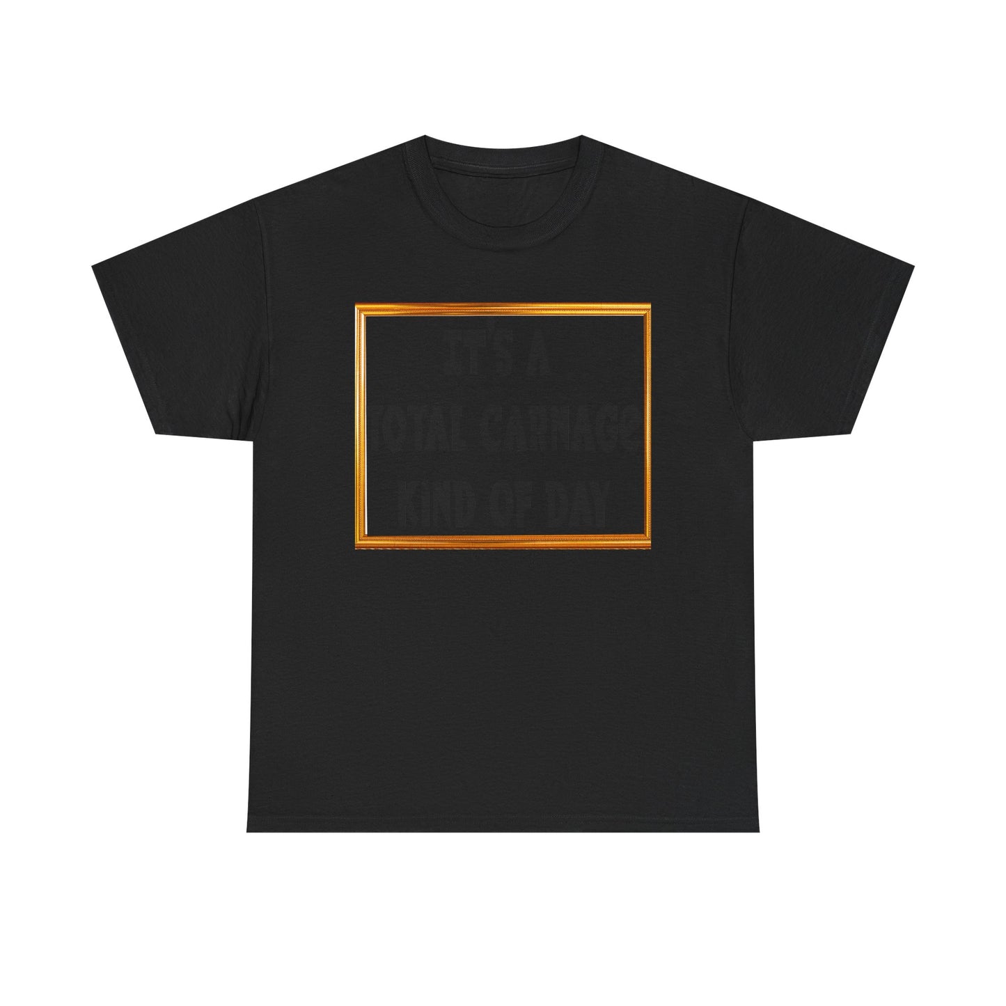 Total Carnage Unisex Heavy Cotton Tee, Casual t-shirt, Graphic Tee, Humor Shirt, Gift for Friends, Fun Apparel
