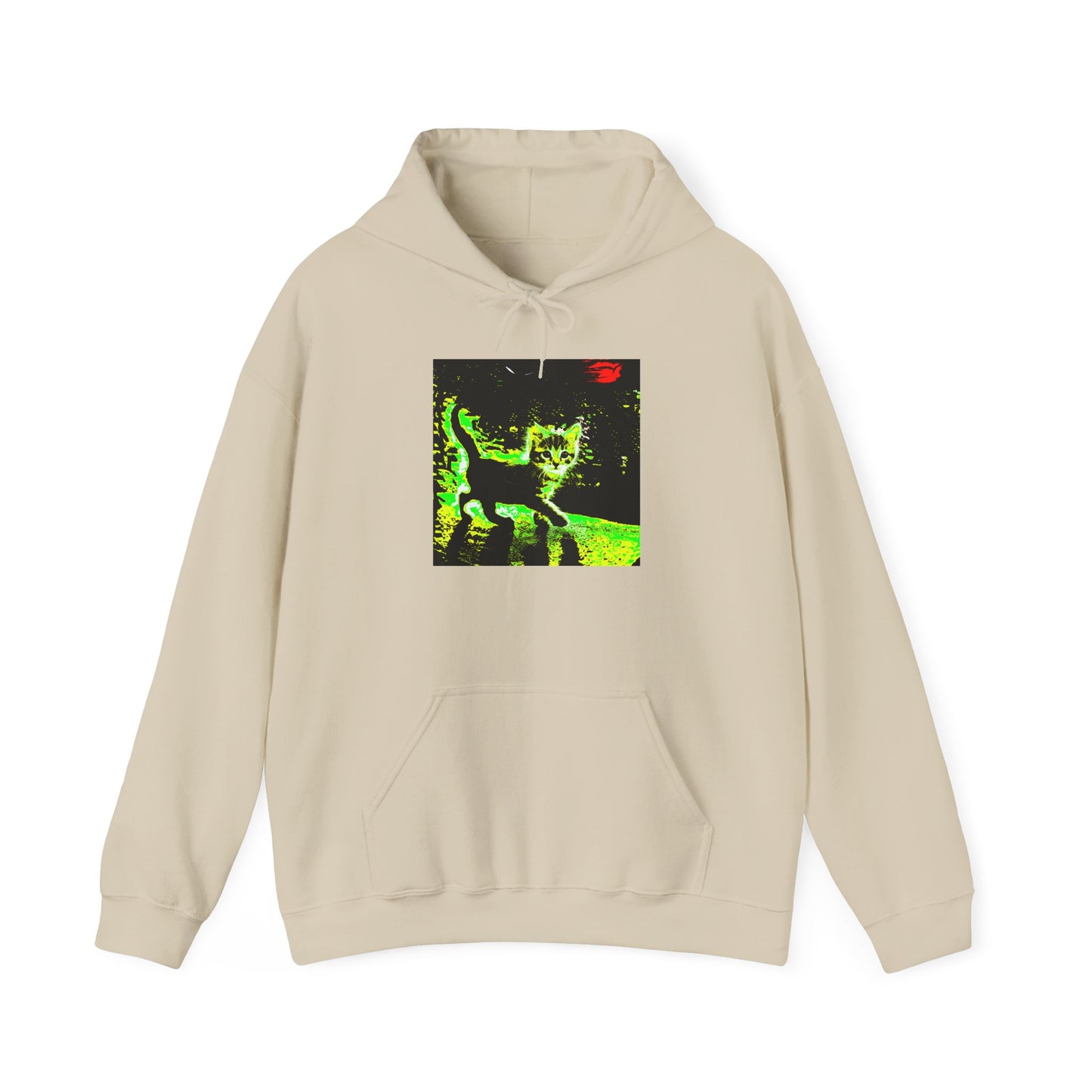 Glow-in-the-Dark Cat Hoodie | Perfect for Cat Lovers, Cozy Nights, Halloween & Everyday Style