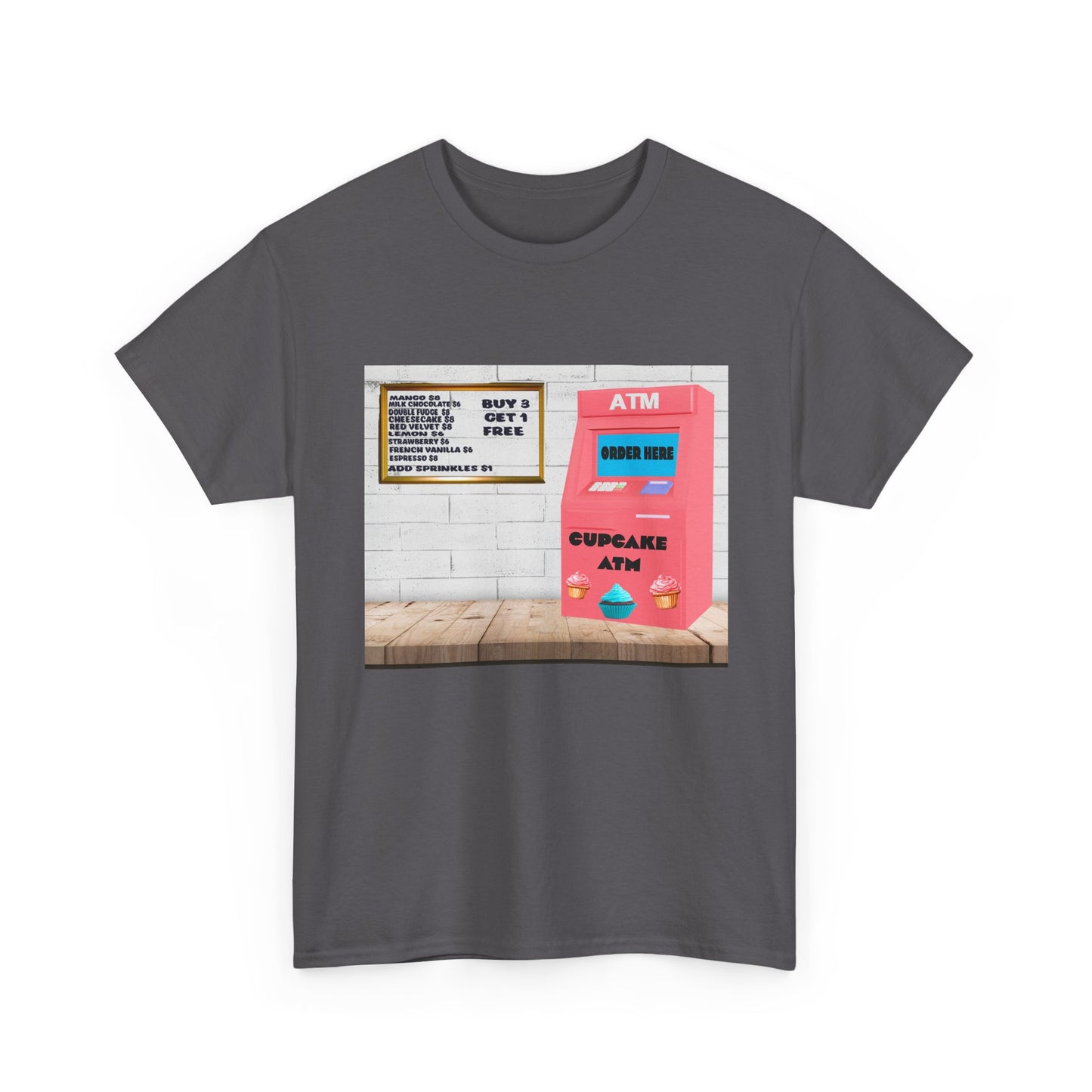 Cupcake ATM Tee Shirt
Unisex Cotton