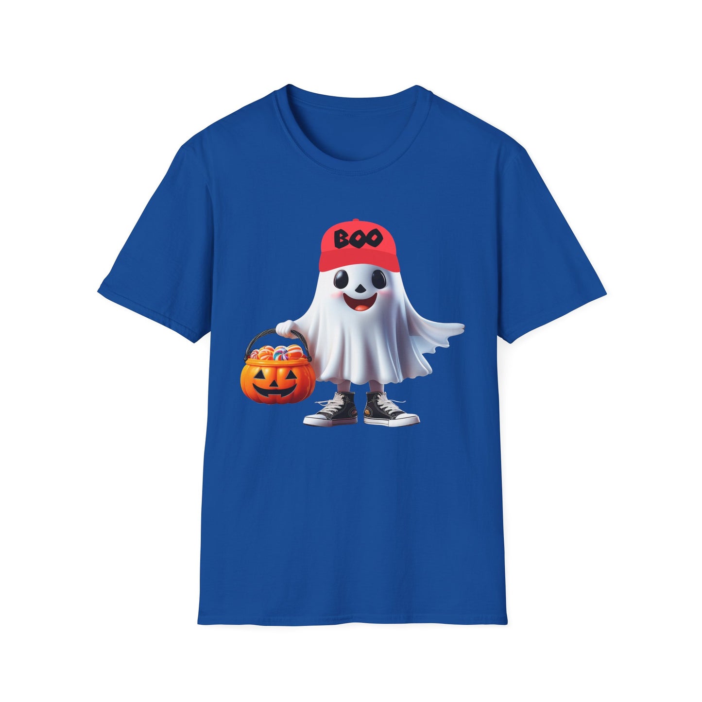 Fun Halloween Ghost T-Shirt, Boo Ghost Tee, Unisex Halloween Shirt, Cute Ghost Costume Top, Spooky Season Apparel