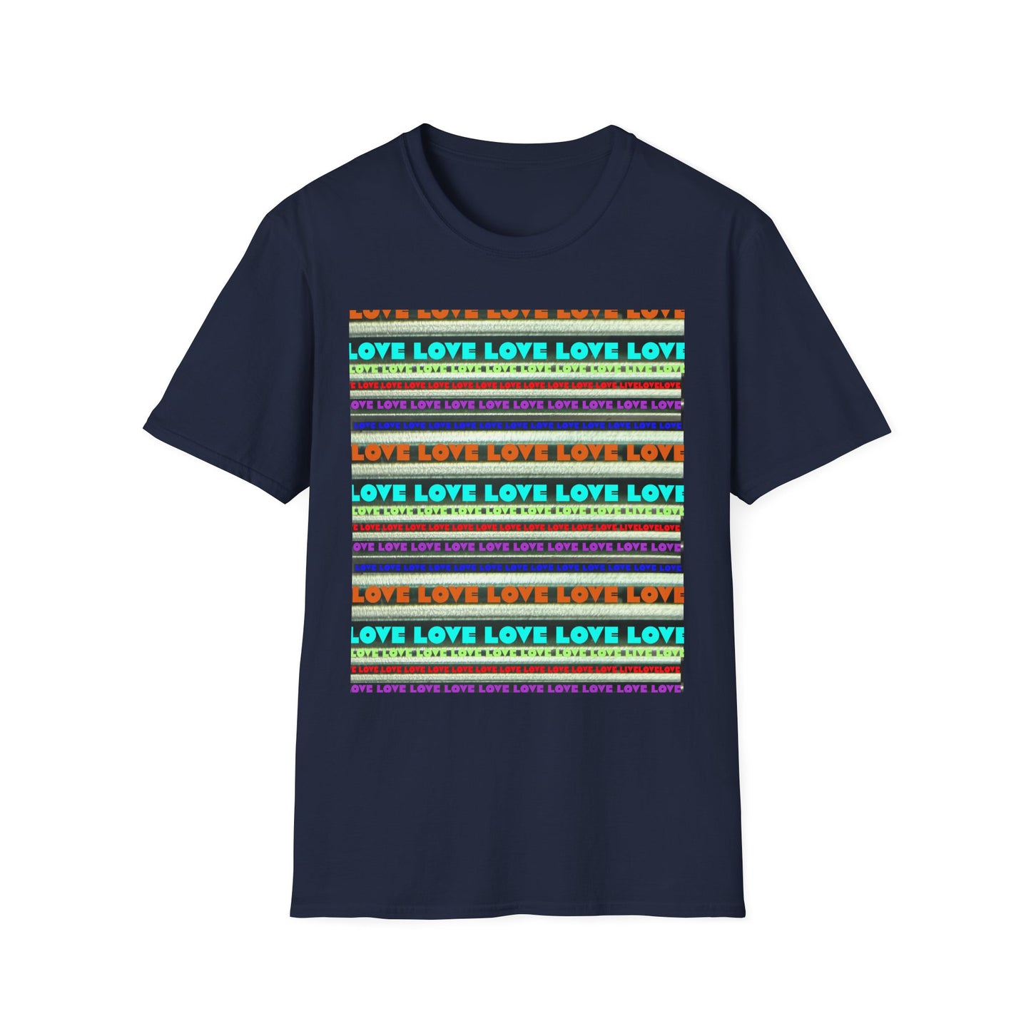 Love-Themed Unisex T-Shirt | Softstyle | Perfect for Pride, Birthdays, Anniversaries, Casual Wear, Gifts