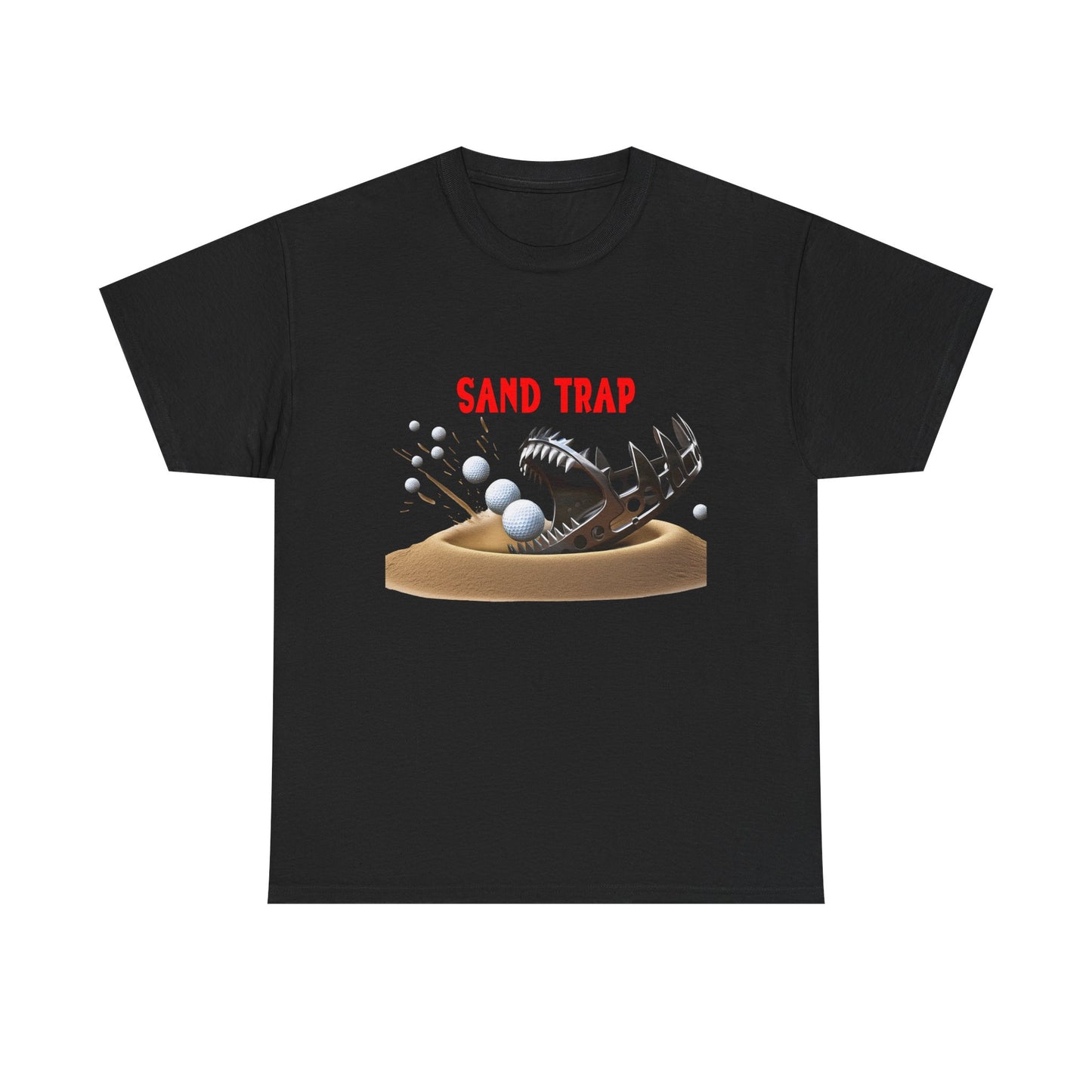 Funny Golf Sand Trap Unisex Tee, Par Tee Shirt, Gift for Golfers, Casual Wear, Sports T-Shirt, Golfing Humor