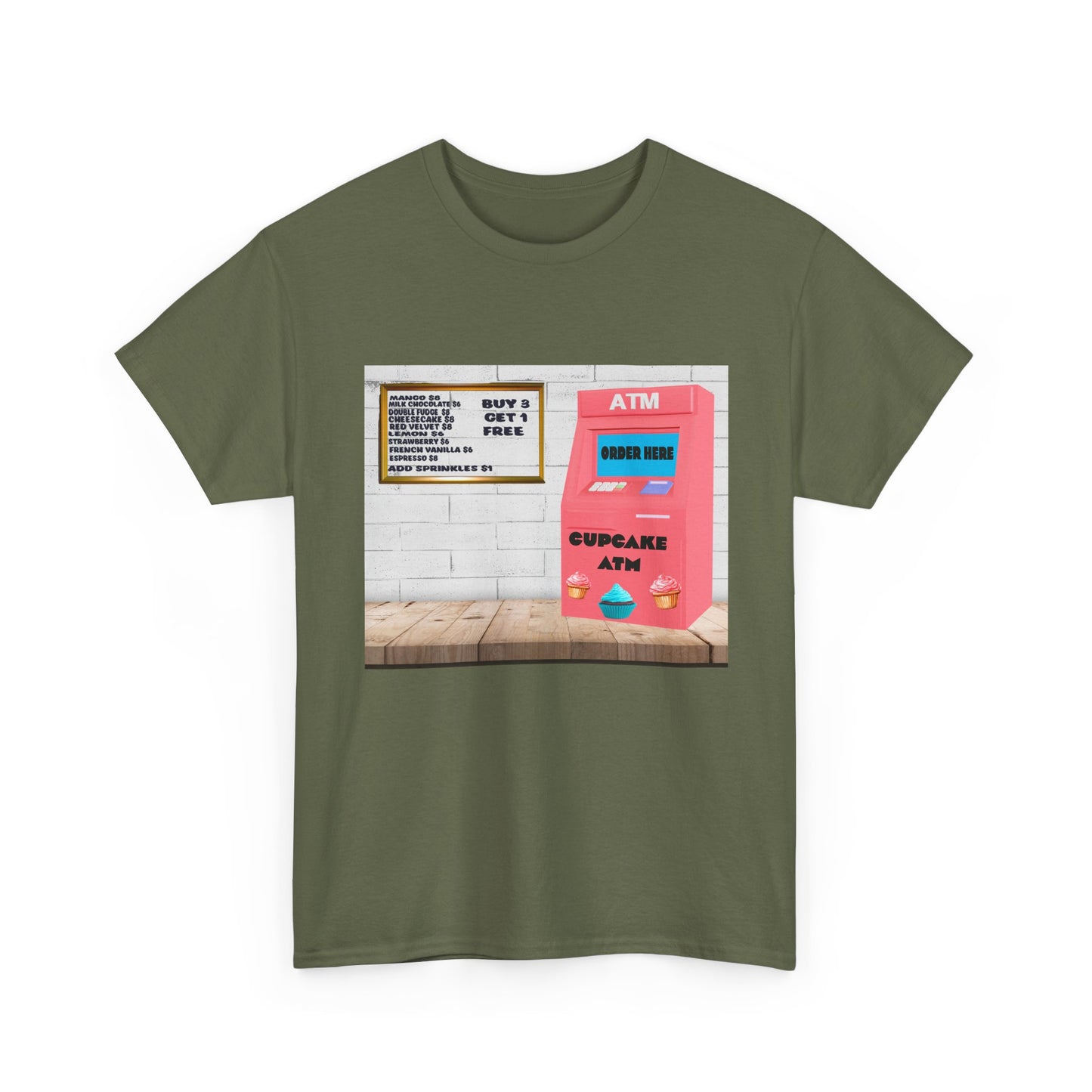 Cupcake ATM Tee Shirt
Unisex Cotton