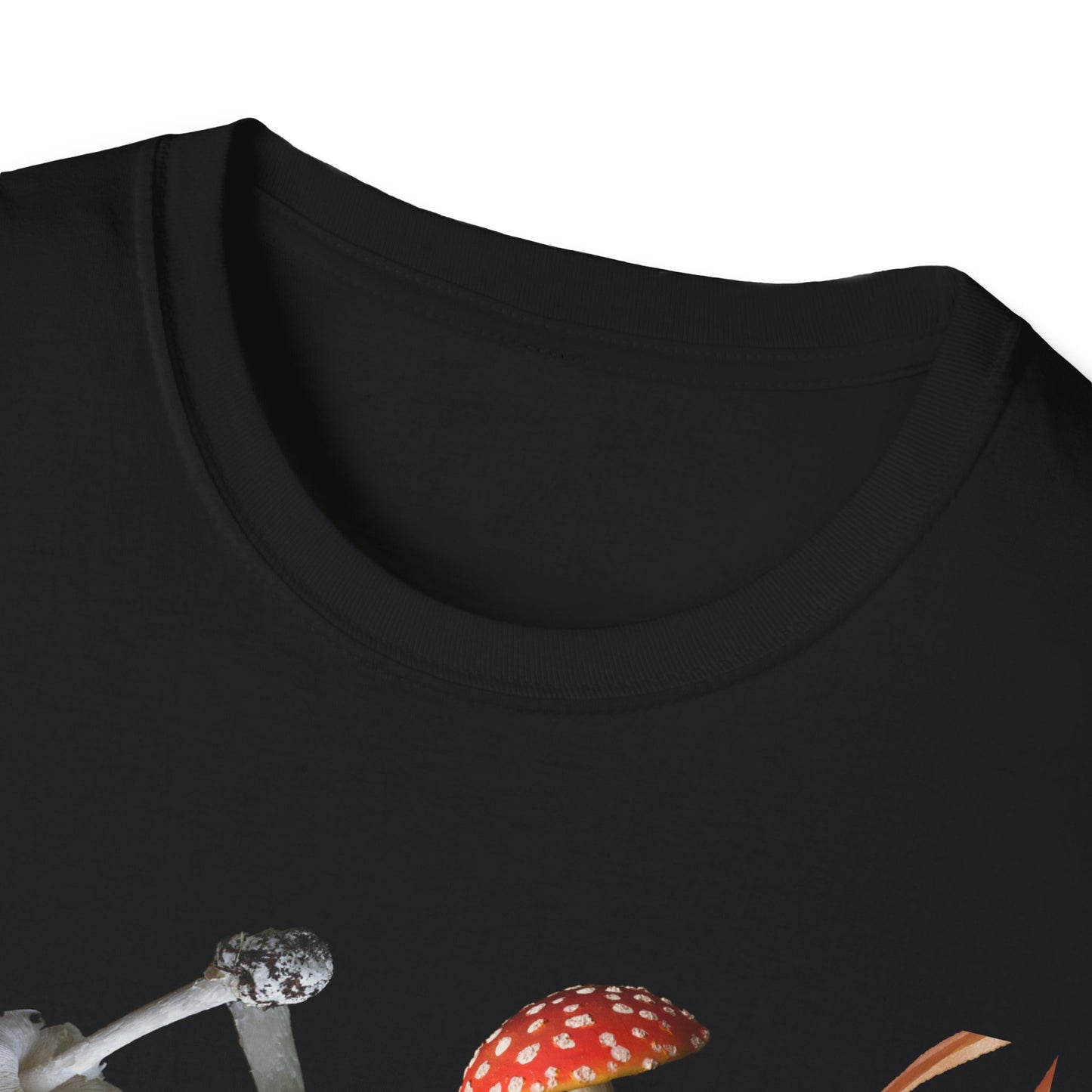 Funny Mushrooms Unisex T-Shirt - Falling from the Sky Pumpkinheads