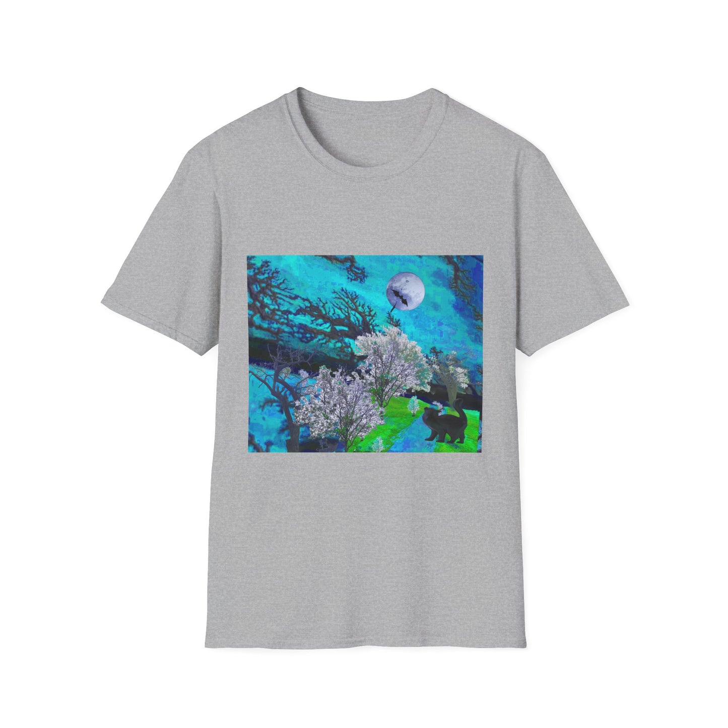 Scary Outdoor Path Halloween T-Shirt