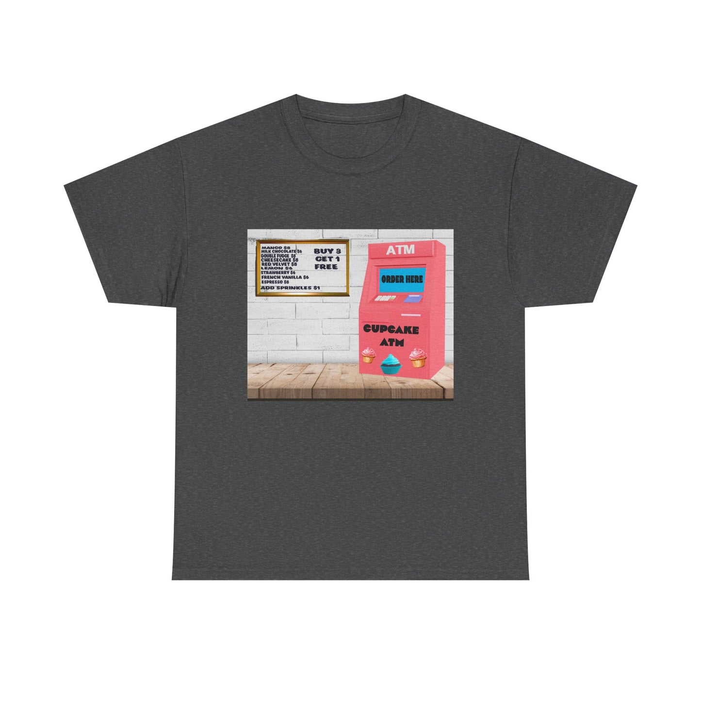 Cupcake ATM Tee Shirt
Unisex Cotton