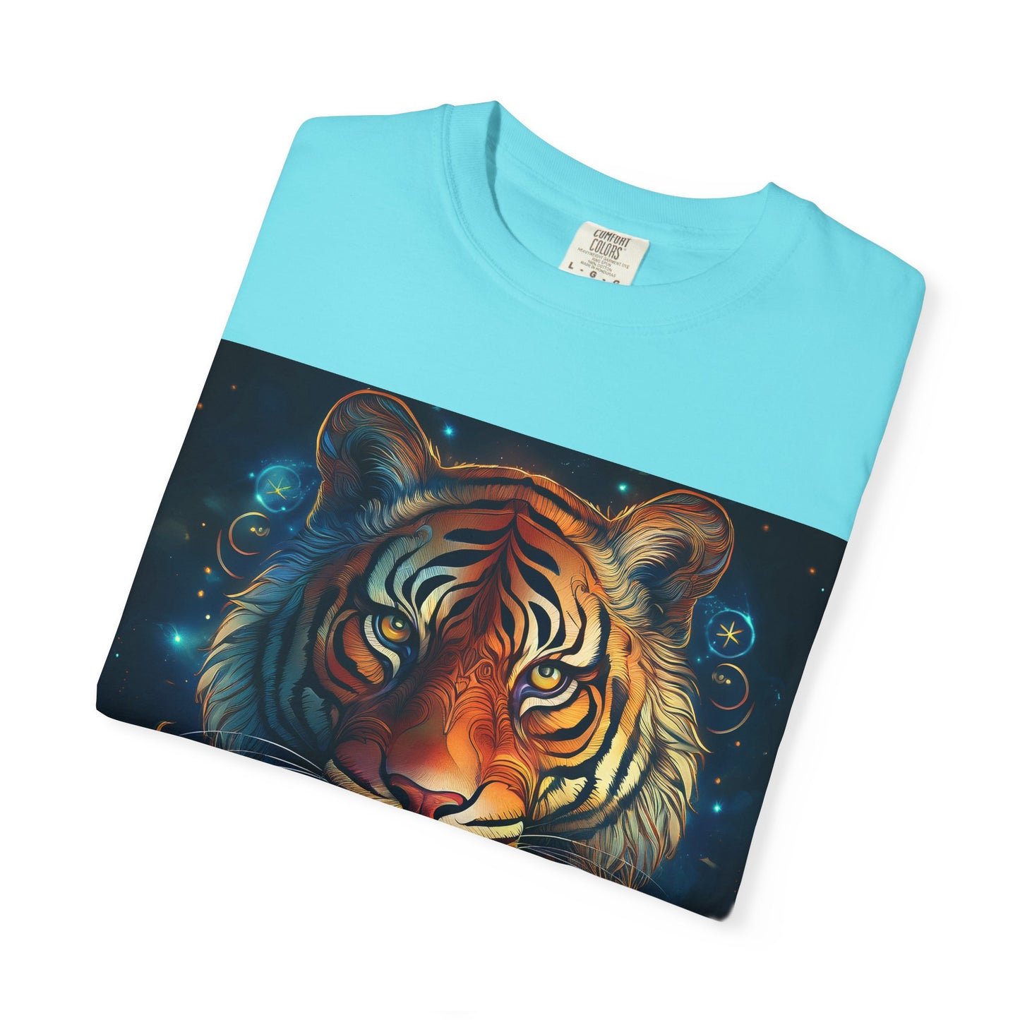 Chic Chinese Zodiac Tiger T-Shirt, Unisex Graphic Tee, Astrology Apparel, Zodiac Fashion, Year of the Tiger Shirt