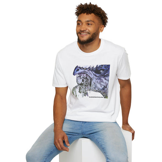Graphic Dragon Skull Carnivore Art Unisex T-Shirt, Unique Gift