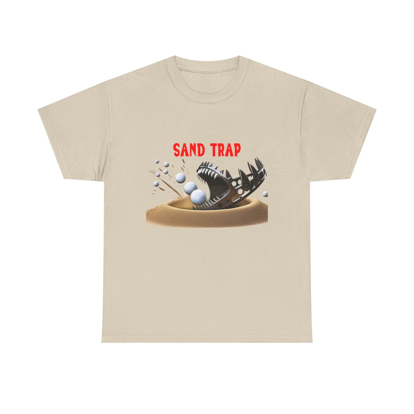 Funny Golf Sand Trap Unisex Tee, Par Tee Shirt, Gift for Golfers, Casual Wear, Sports T-Shirt, Golfing Humor