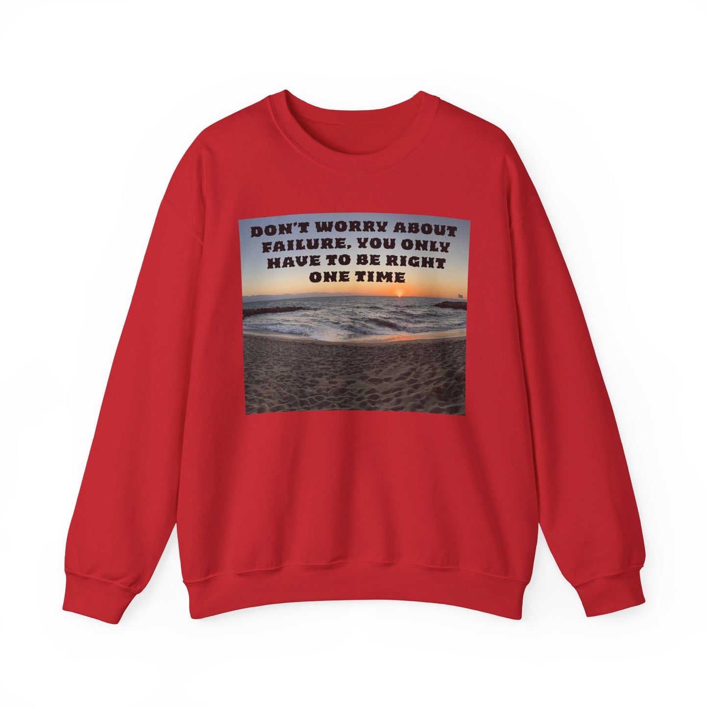 Inspirational Crewneck Sweatshirt - Motivational Apparel, Gift for Friends, Cozy Fashion, Everyday Wear, Positive Vibes