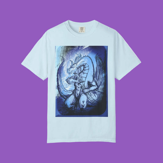 Dragon Artwork Unisex T-Shirt - Vibrant, Unique Design for Fantasy Lovers