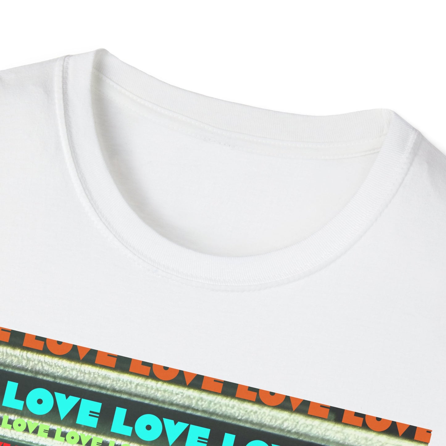 Love-Themed Unisex T-Shirt | Softstyle | Perfect for Pride, Birthdays, Anniversaries, Casual Wear, Gifts