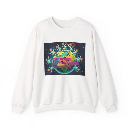 Sweatshirt - 'The Insane Have Taken Over the Asylum' Unisex Heavy Blend™ Crewneck