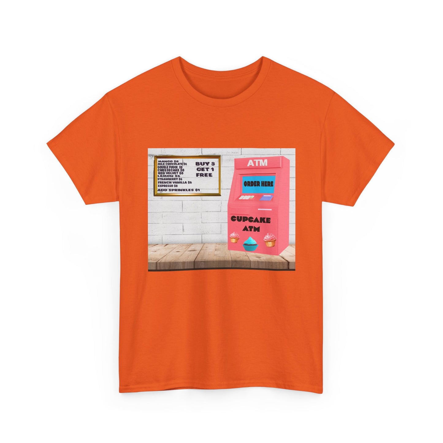 Cupcake ATM Tee Shirt
Unisex Cotton