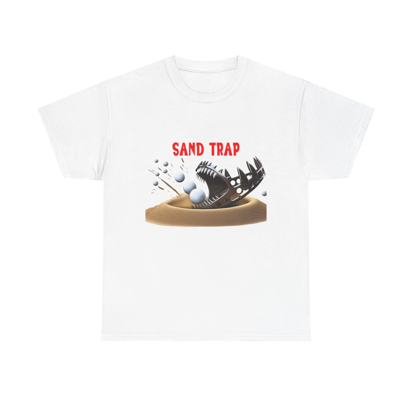 Funny Golf Sand Trap Unisex Tee, Par Tee Shirt, Gift for Golfers, Casual Wear, Sports T-Shirt, Golfing Humor
