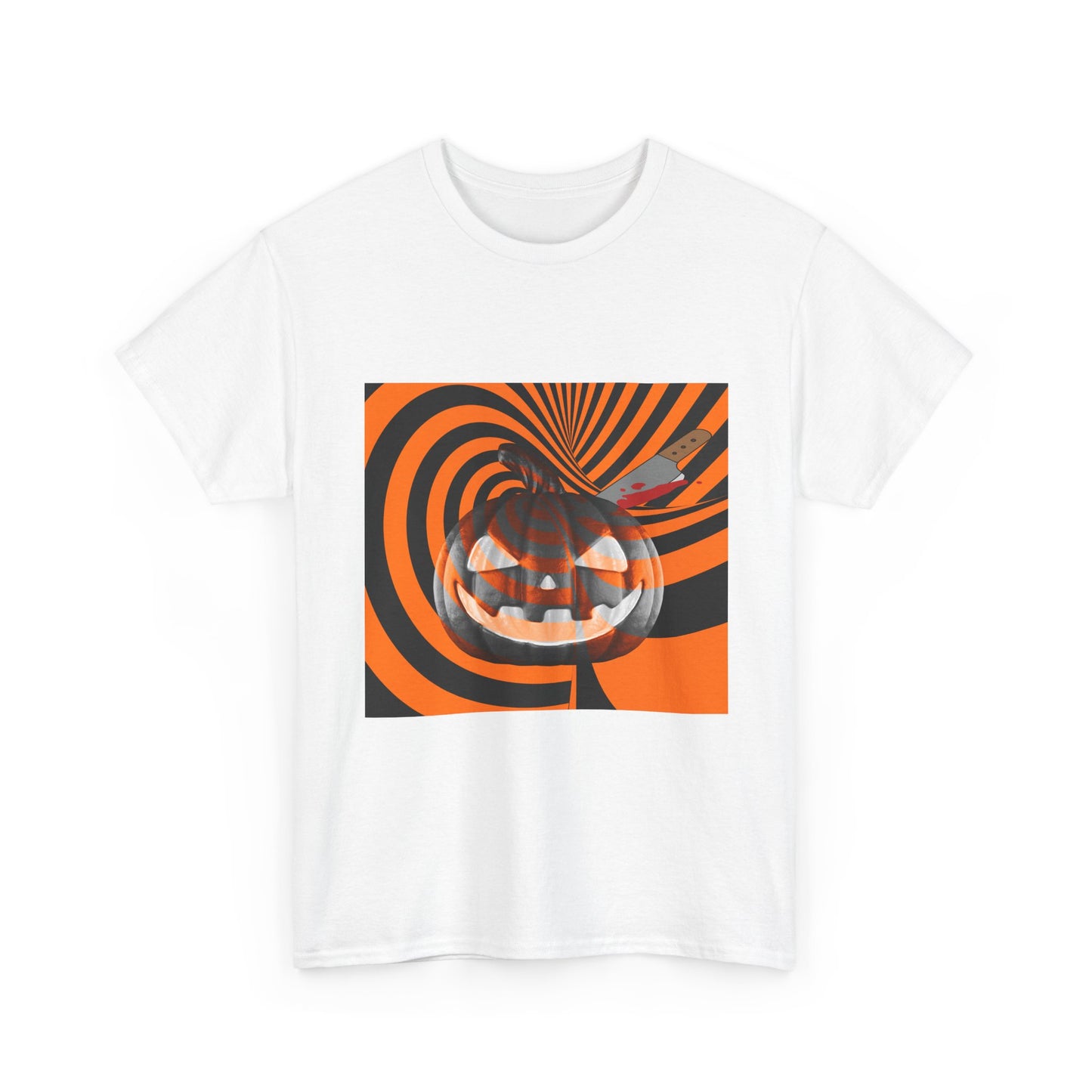 Pumpkin Swirl Unisex Tee | Halloween Shirt, Fall Fashion, Casual Outfit, Gift for Her, Pumpkin Spice Vibes