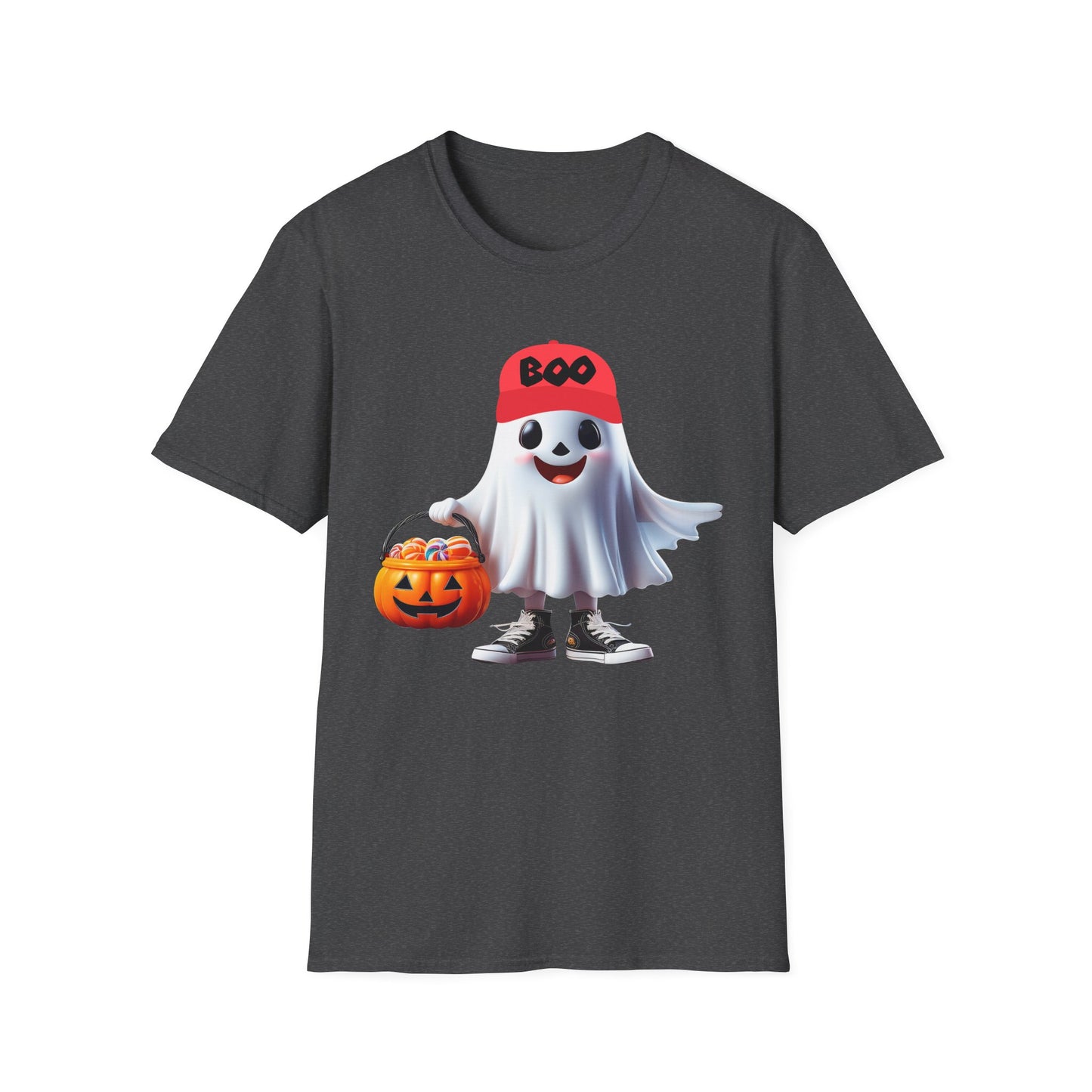 Fun Halloween Ghost T-Shirt, Boo Ghost Tee, Unisex Halloween Shirt, Cute Ghost Costume Top, Spooky Season Apparel
