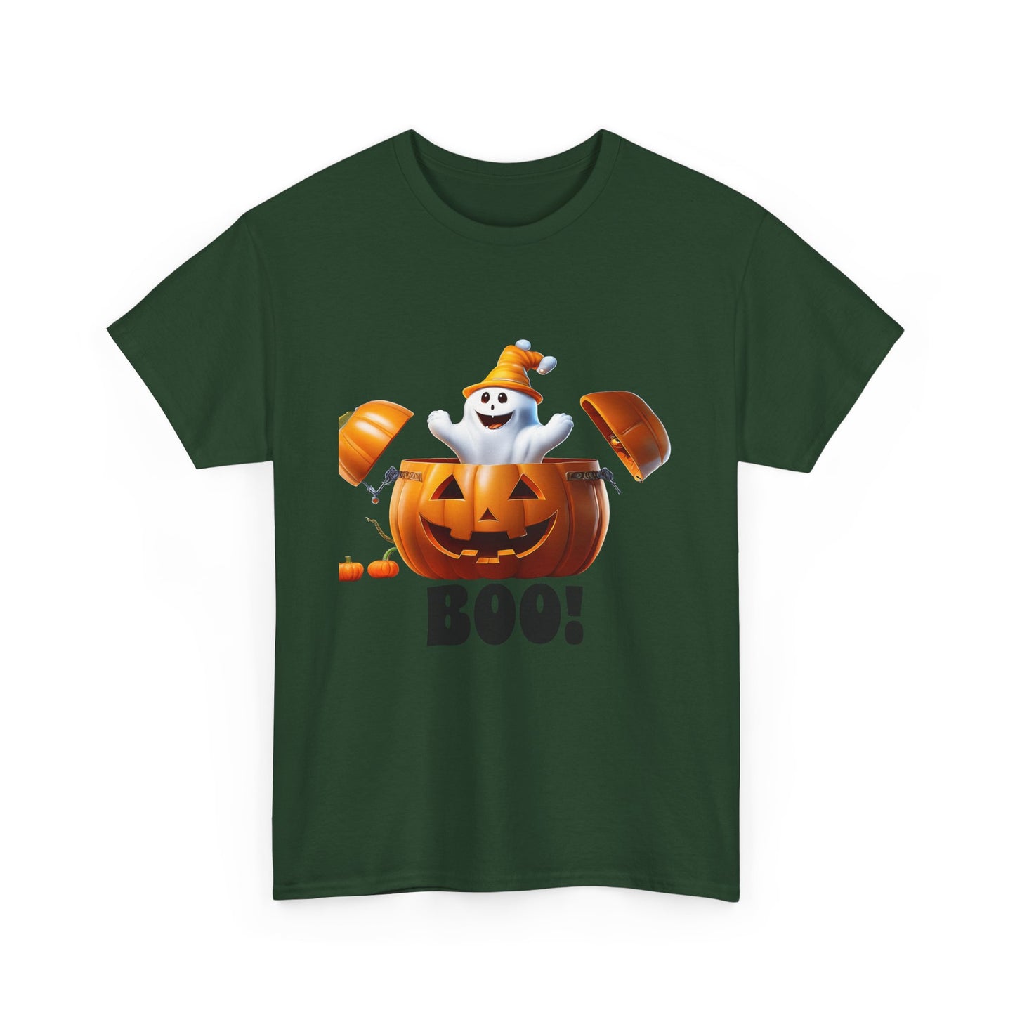 Halloween Jack-in-the-Box, unisex cotton tee