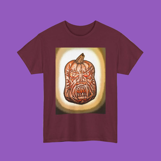 The Goth Pumpkin Unisex Heavy Cotton Tee