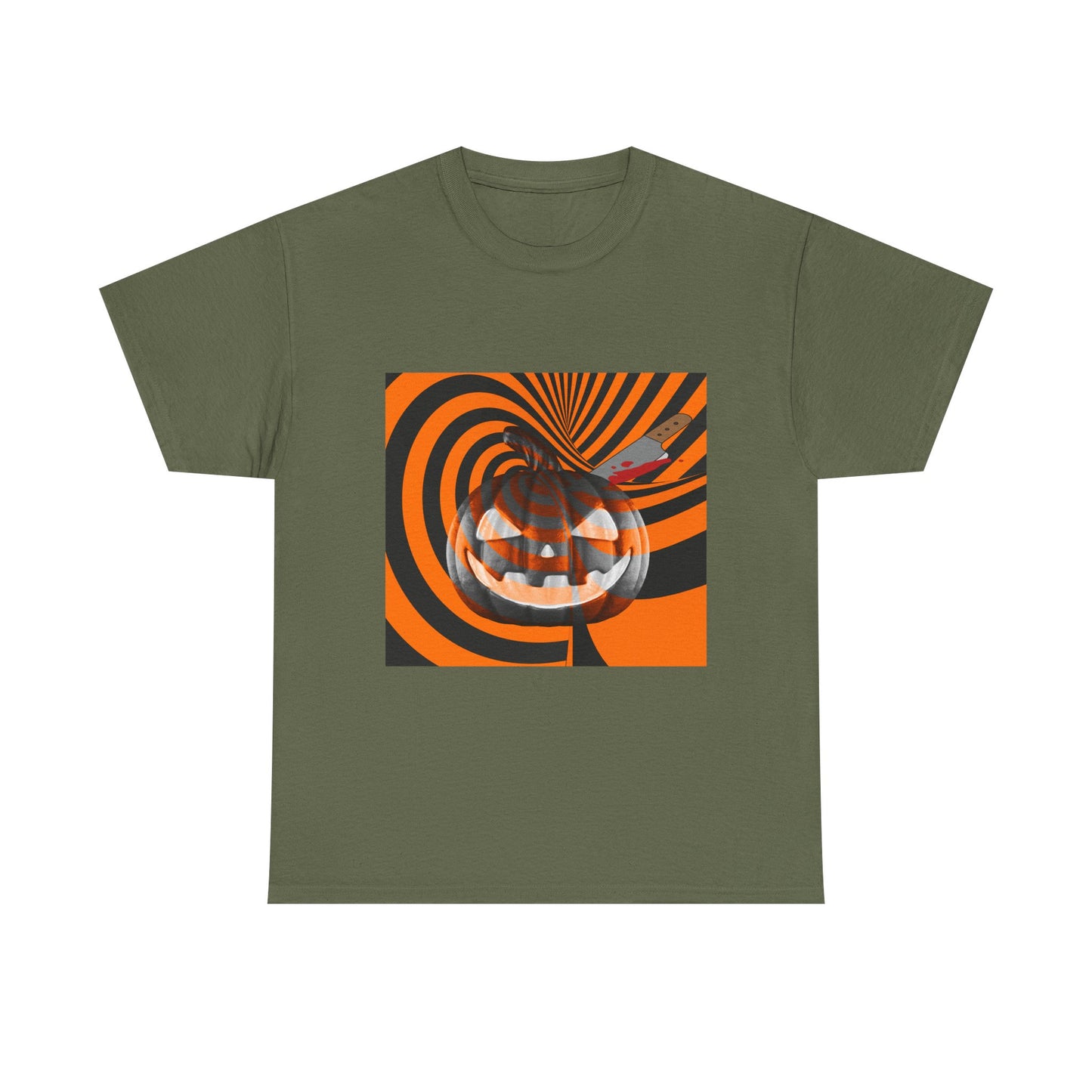 Pumpkin Swirl Unisex Tee | Halloween Shirt, Fall Fashion, Casual Outfit, Gift for Her, Pumpkin Spice Vibes