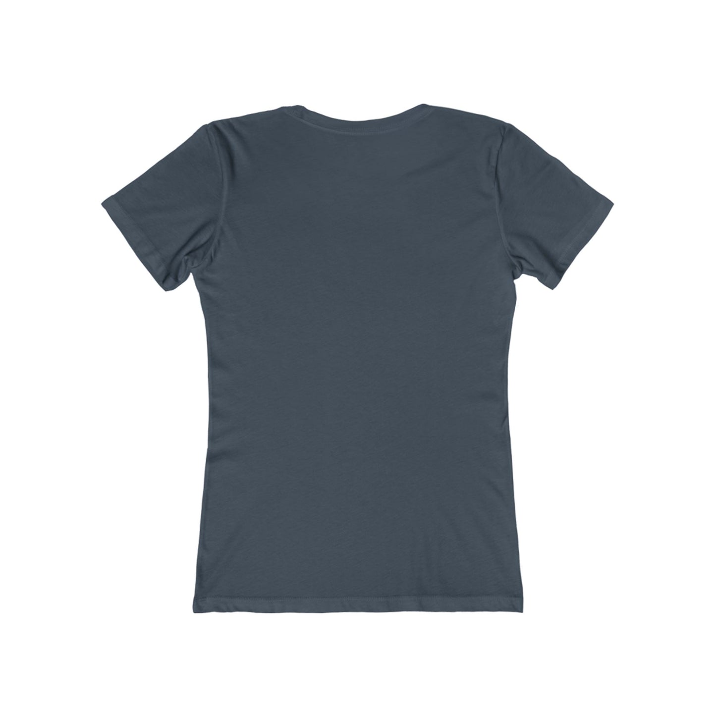 Blue Faded Roses Ballerina and The Boyfriend Tee for Women