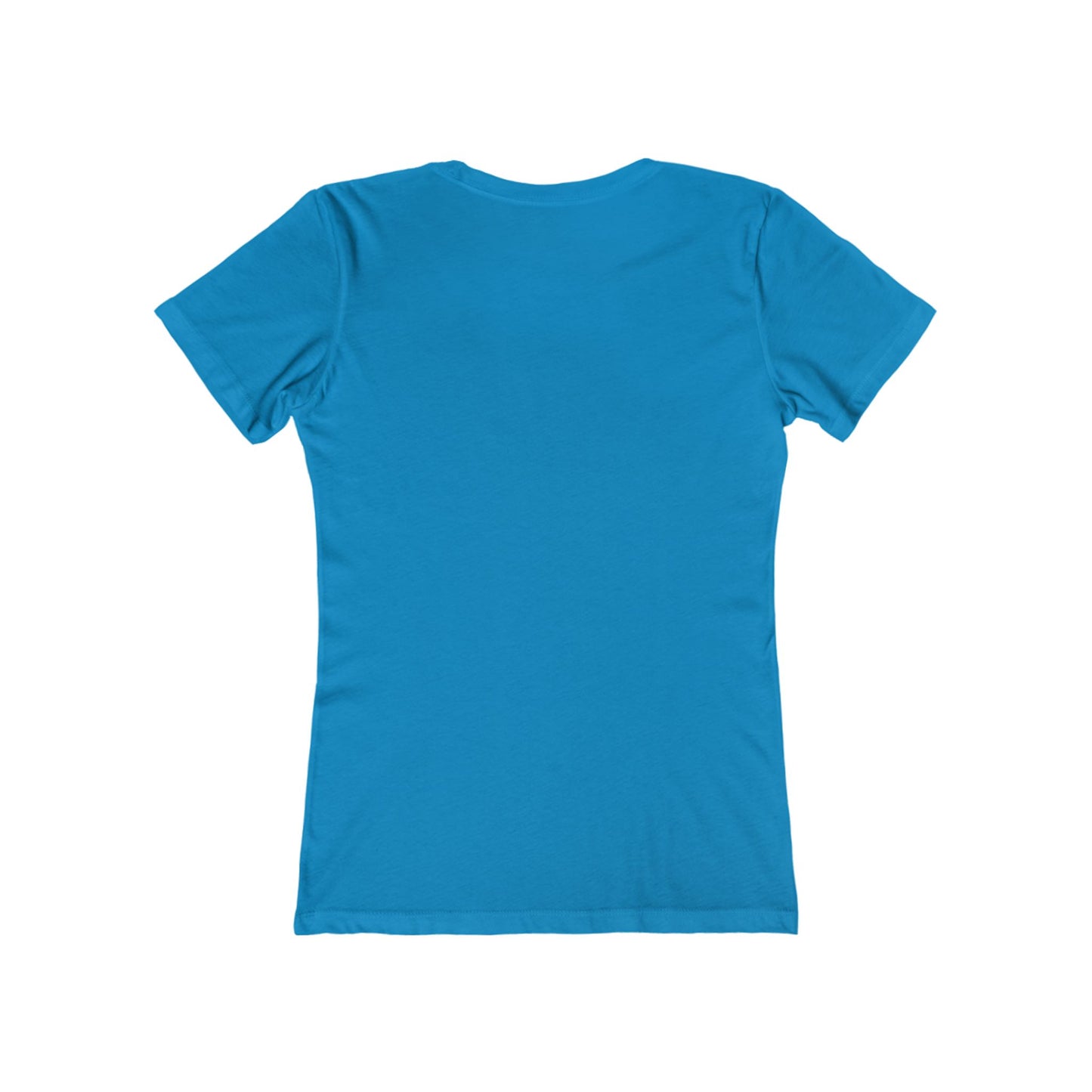 Blue Faded Roses Ballerina and The Boyfriend Tee for Women
