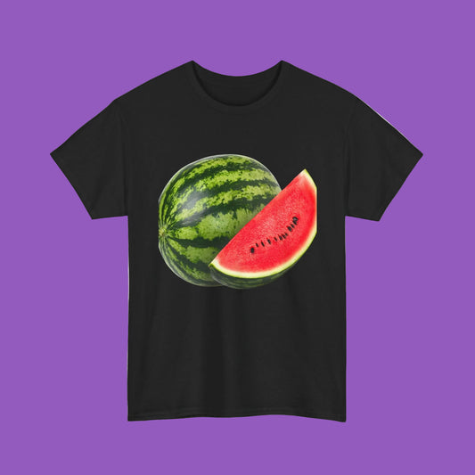Summer Vibes Watermelon Tee, Fun Summer Shirt, Unisex Graphic T-Shirt