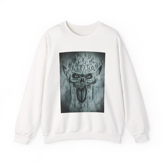 Skull Crewneck Sweatshirt